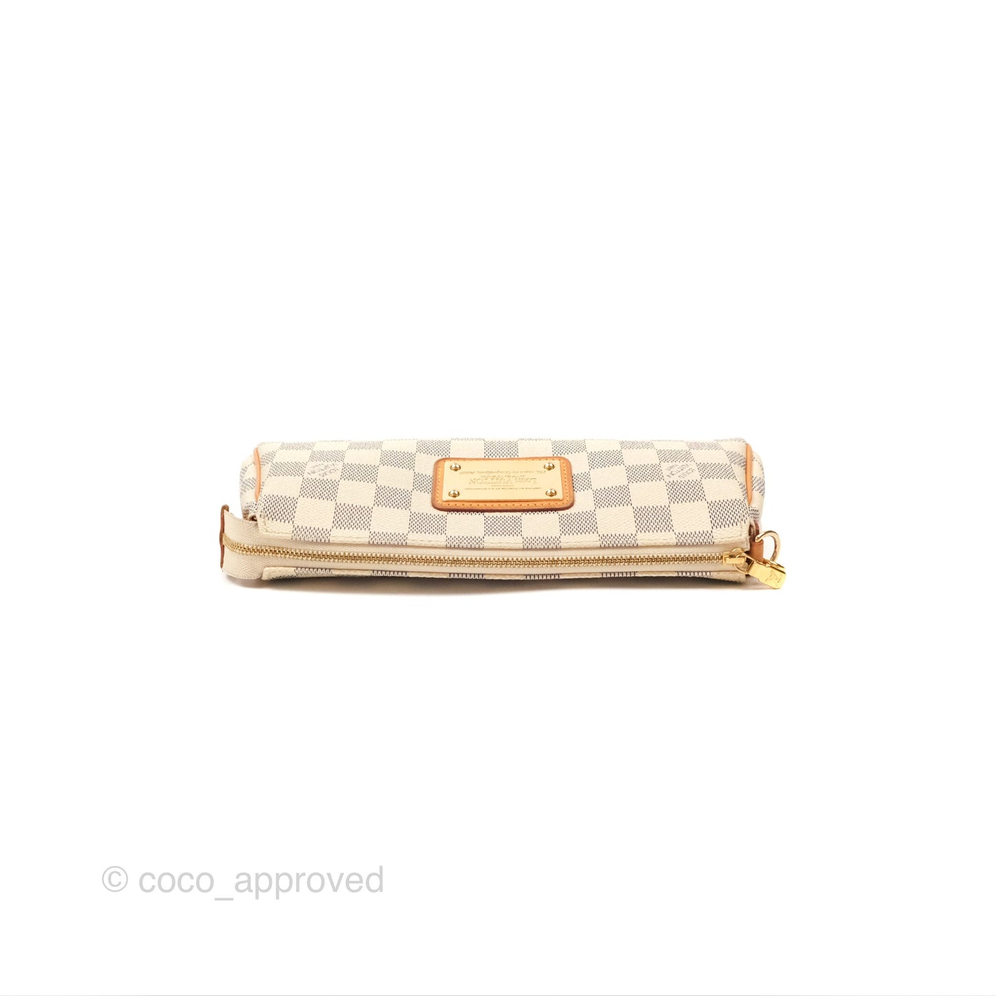 Louis Vuitton Eva Clutch With Strap Damier Azur