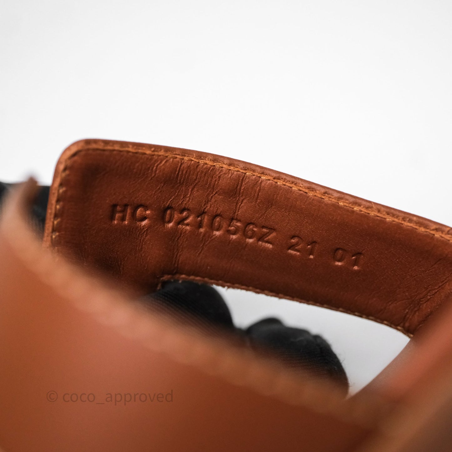 Hermes Oran Sandal Gold Size 36.5
