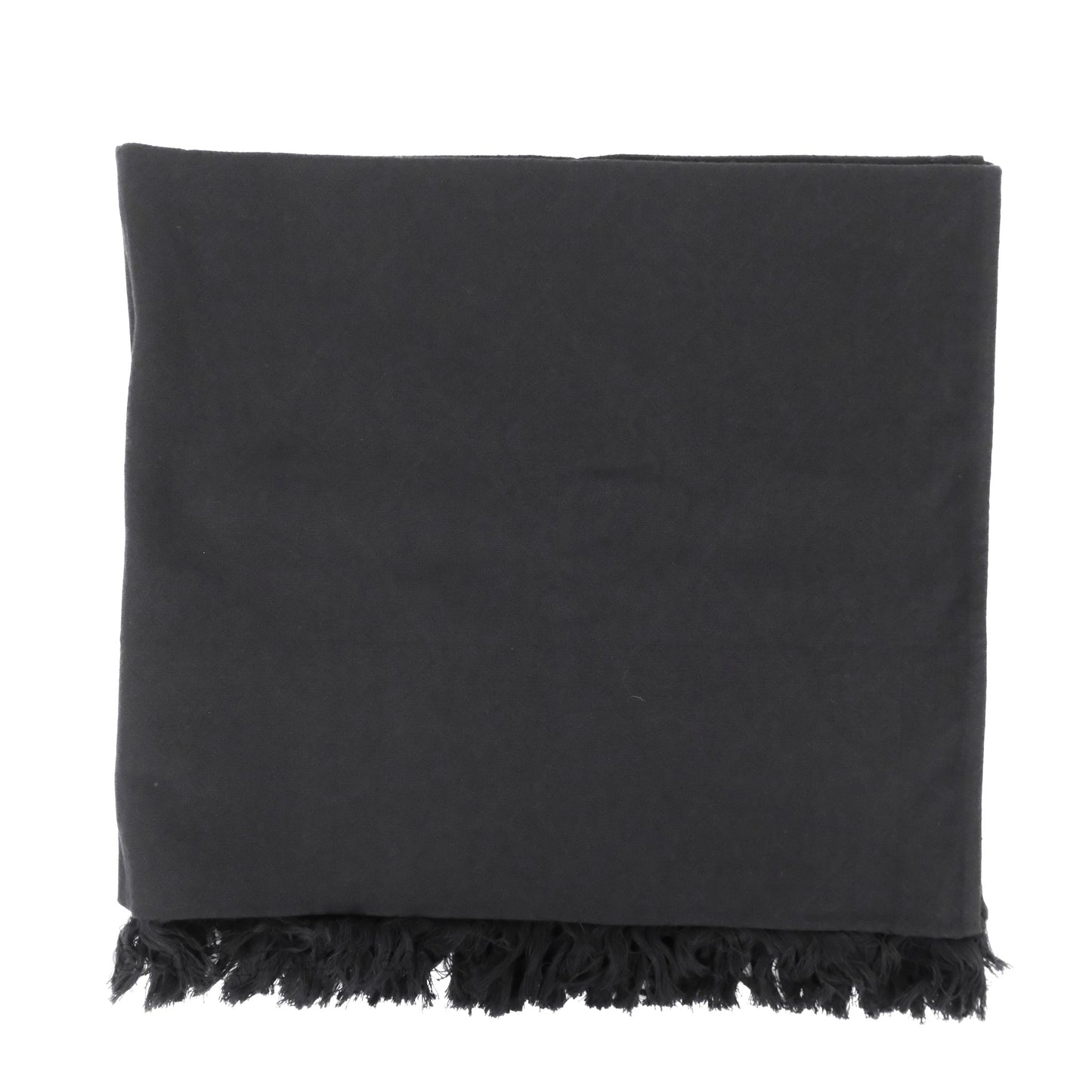 Chanel Black Fringe Beach Towel