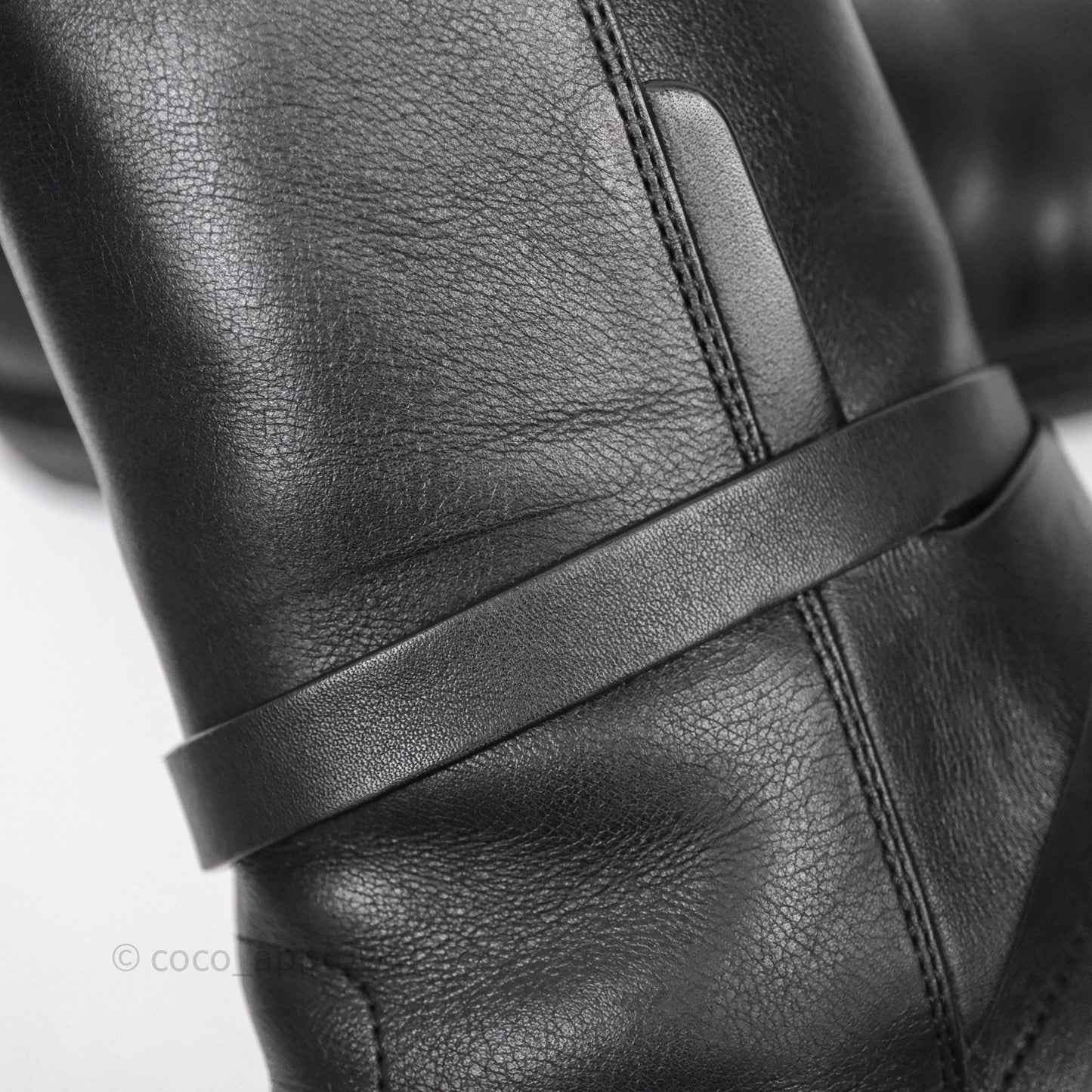 Christian Dior Empreinte Ankle Boot Black Calfskin