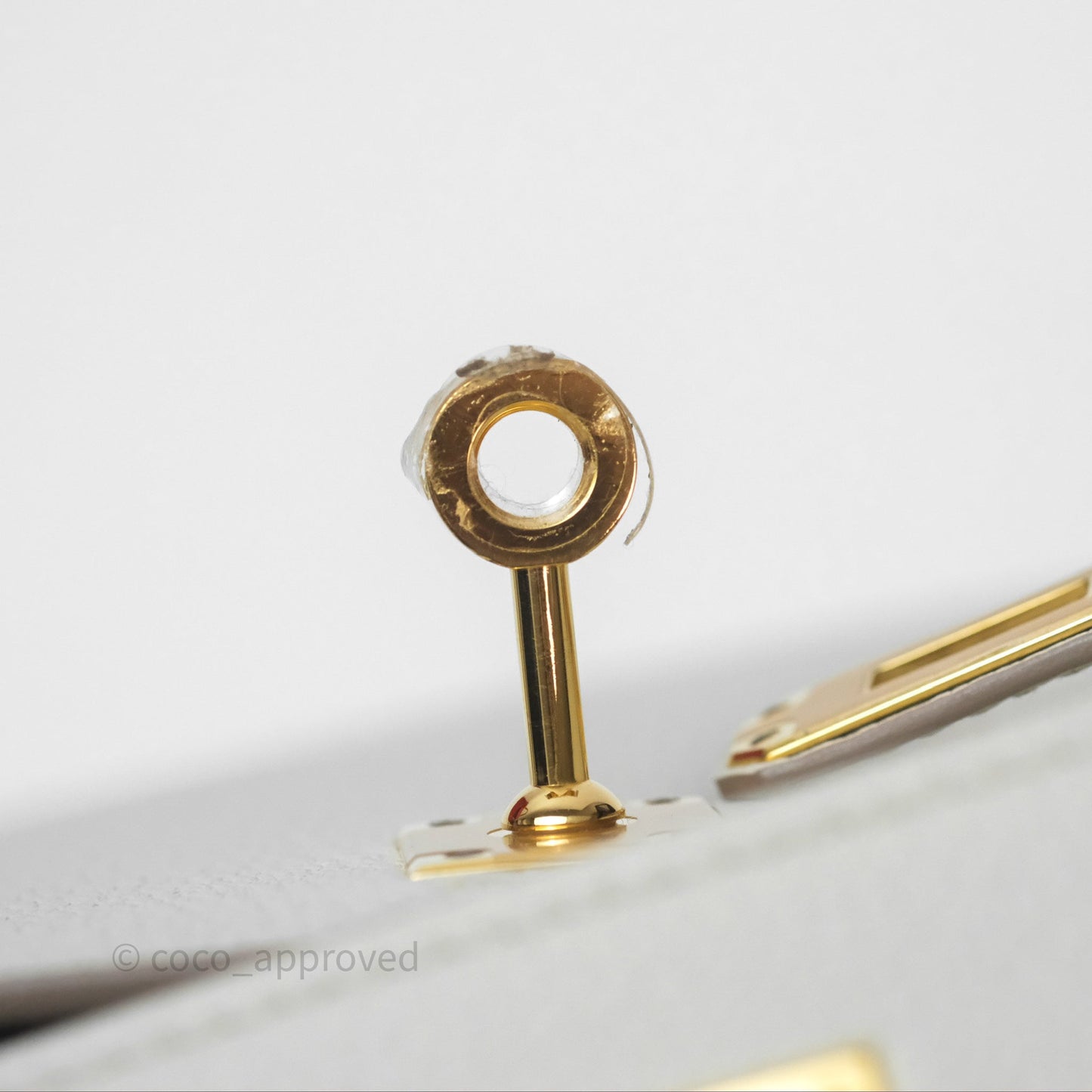 Hermès Retourne Kelly 25 Beton 8L Togo Gold Hardware