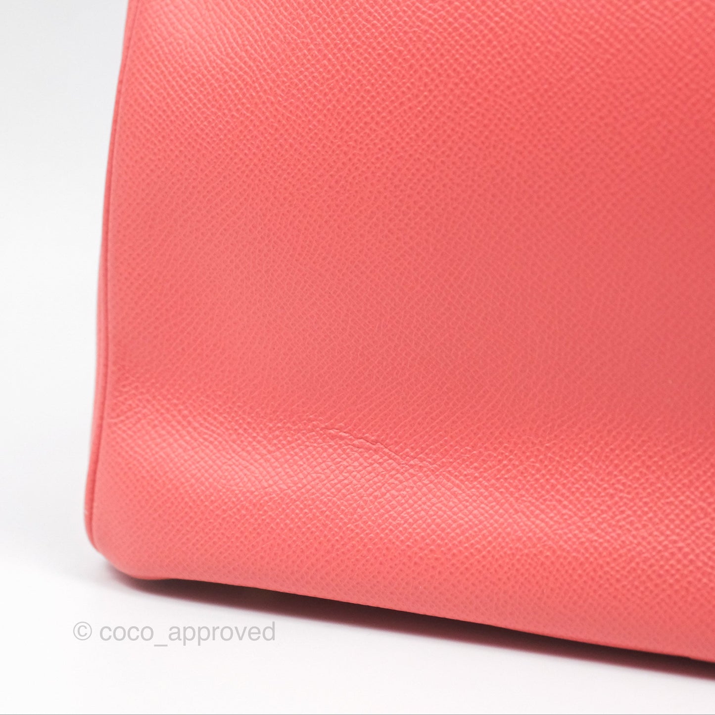 Hermès Birkin 30 Retourne Flamingo I5 Epsom Gold Hardware