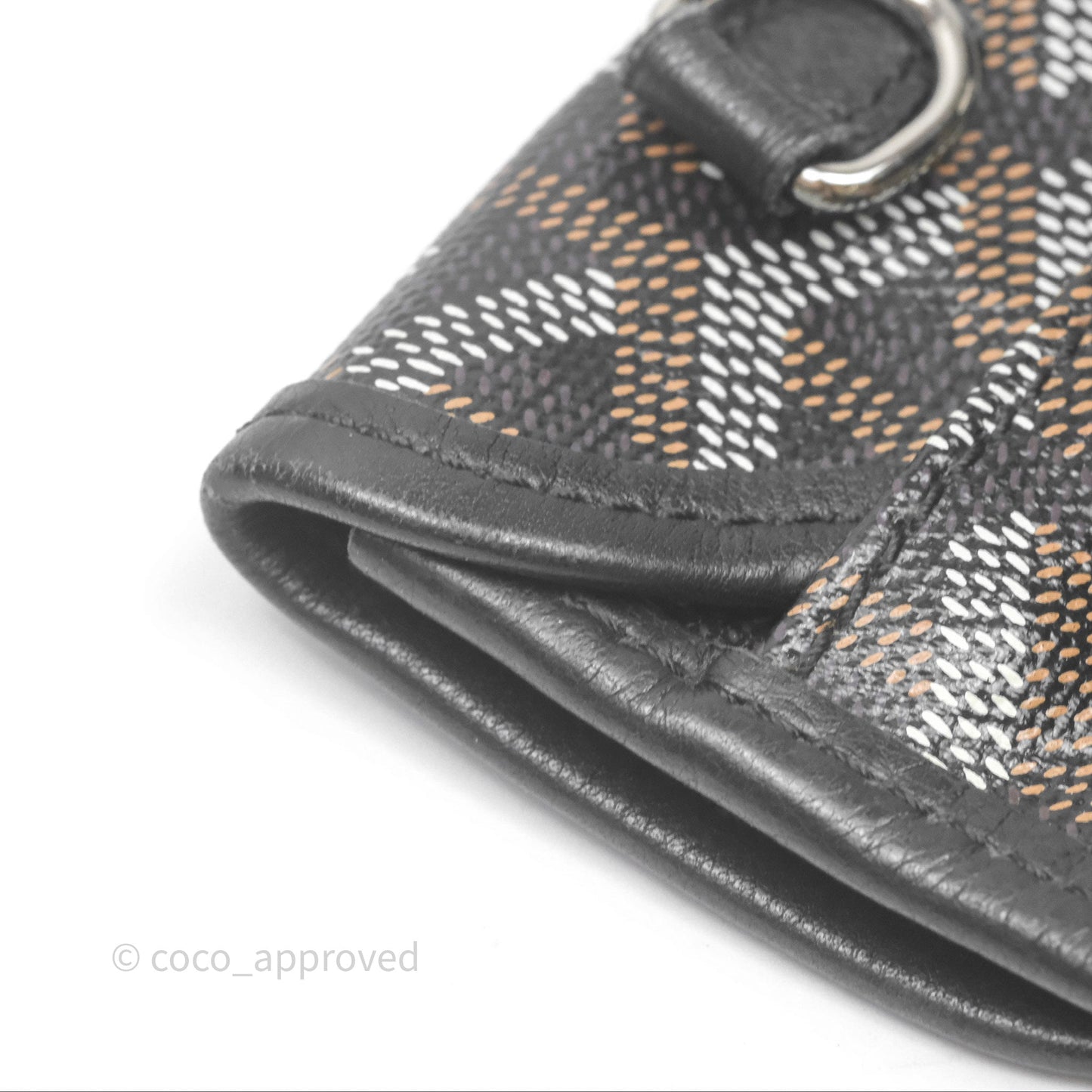 Goyard Saint Louis Black Goyardine Canvas PM⁣⁣⁣⁣⁣⁣⁣⁣⁣⁣⁣⁣⁣⁣⁣⁣