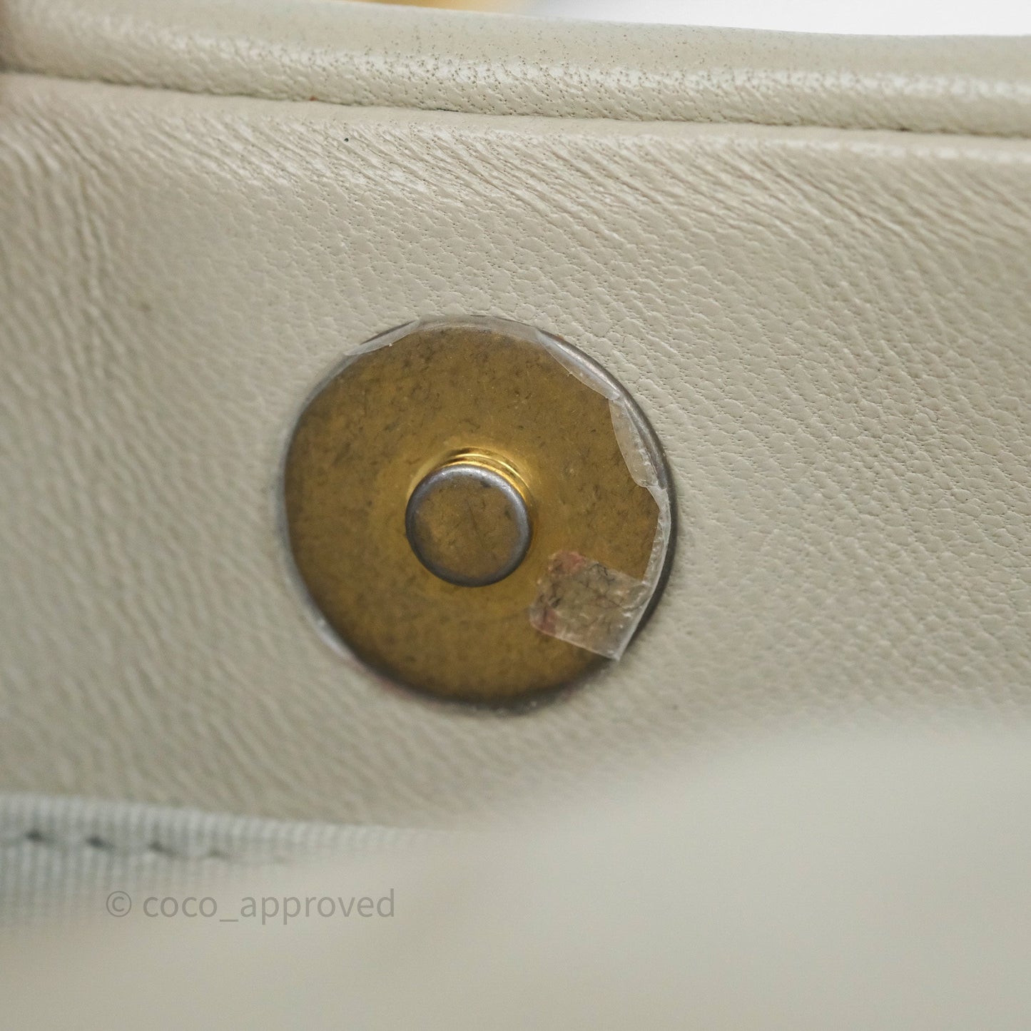 Chanel 19 Small Sage Grey Mixed Hardware