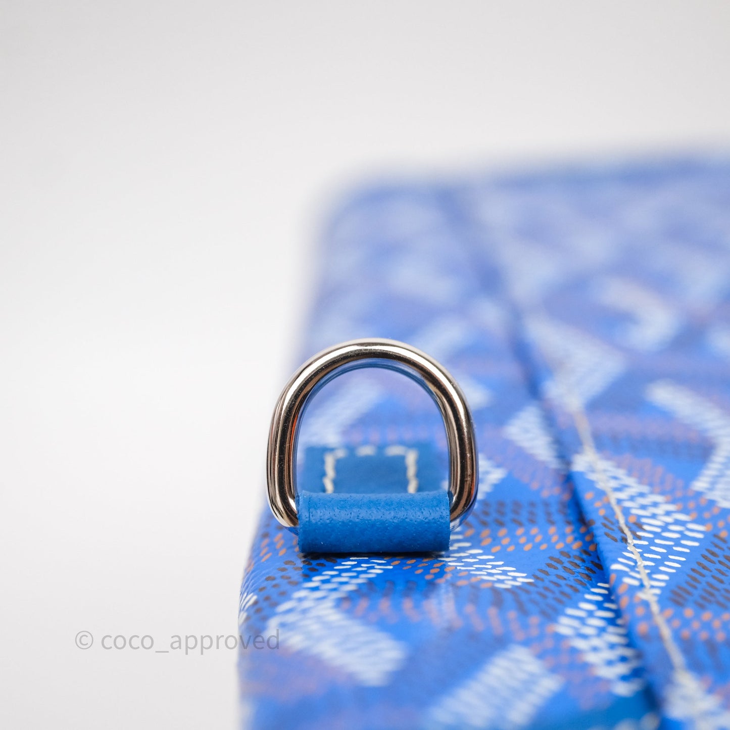 Goyard Bohème Hobo Bag Bleu Ciel Goyardine Canvas