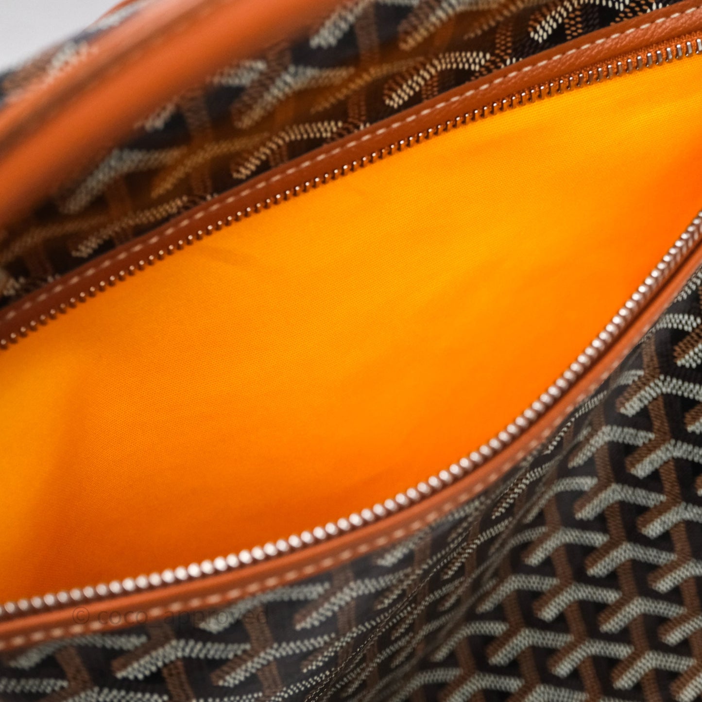 Goyard Saint Léger Backpack Black/ Tan