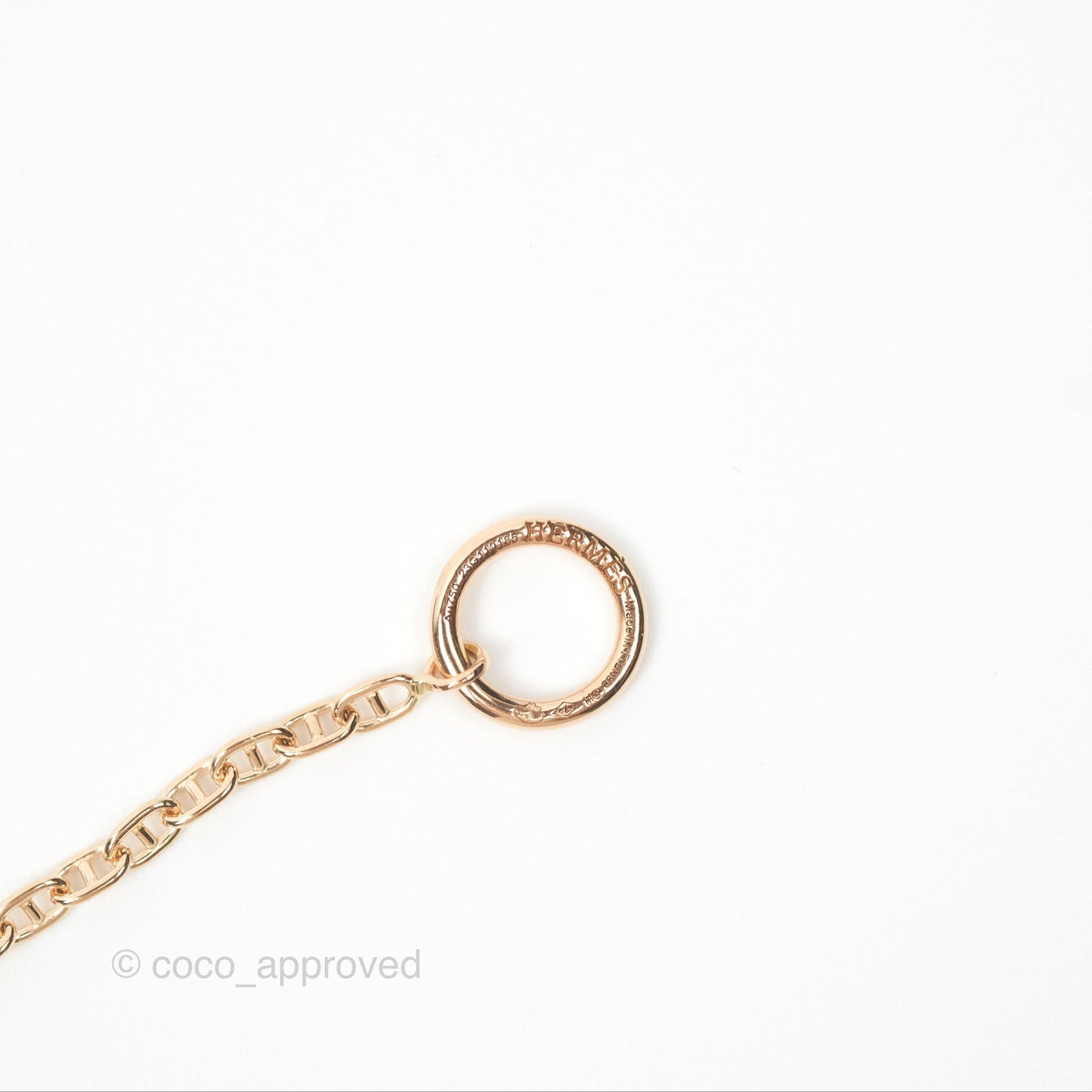 Hermès Farandole Bracelet Very Small Model Rose Gold