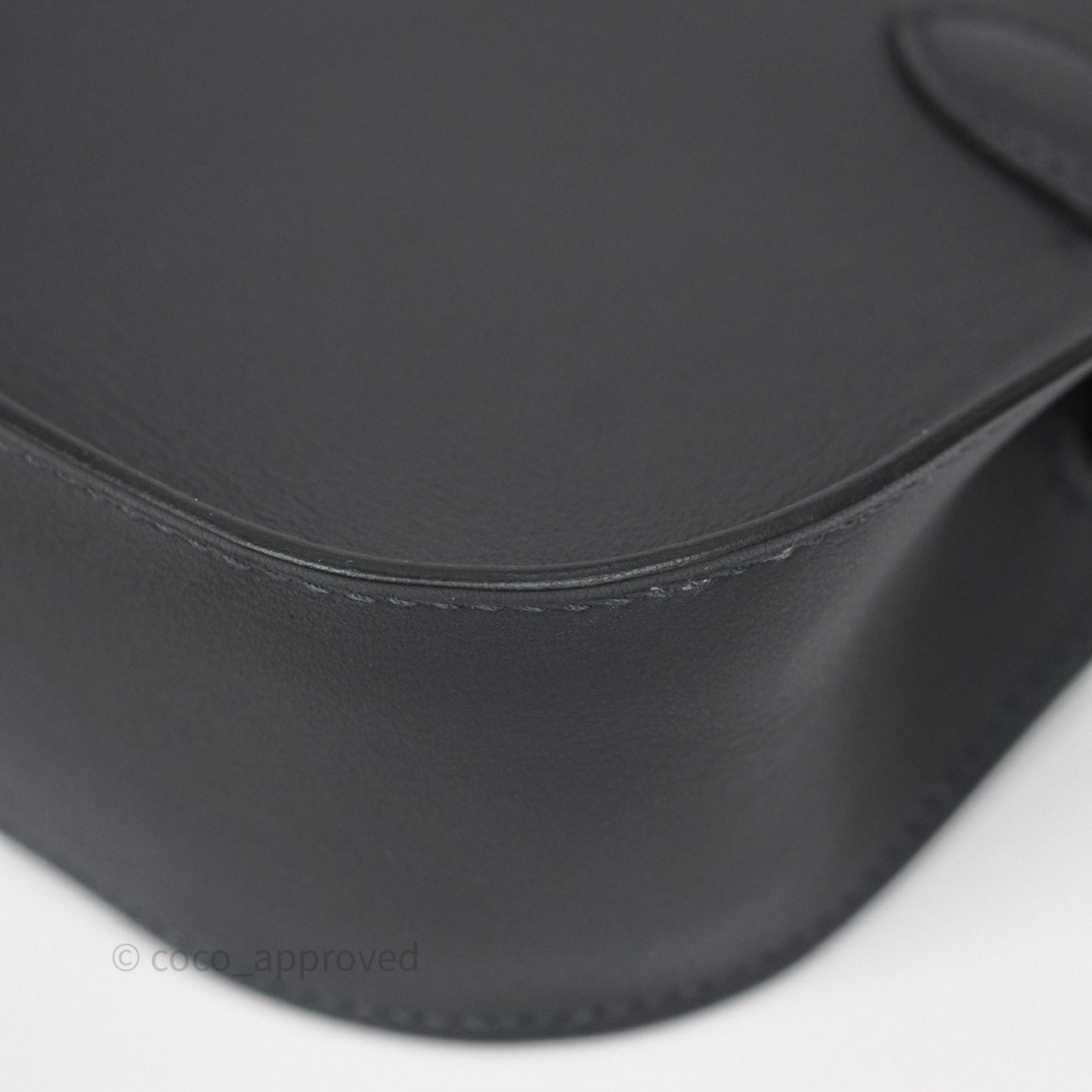 Hermès Mini Jypsiere Caban 3Y Swift Palladium Hardware