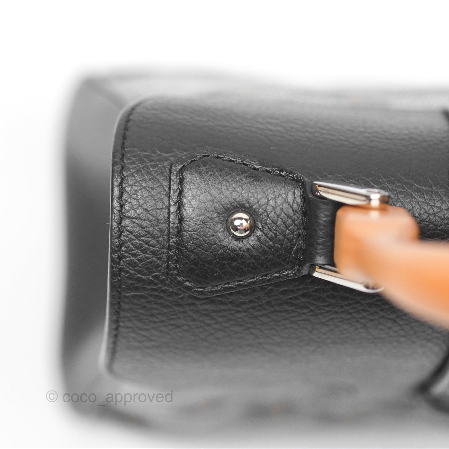 Goyard Saïgon Mini Bag Chevroches Calfskin Black