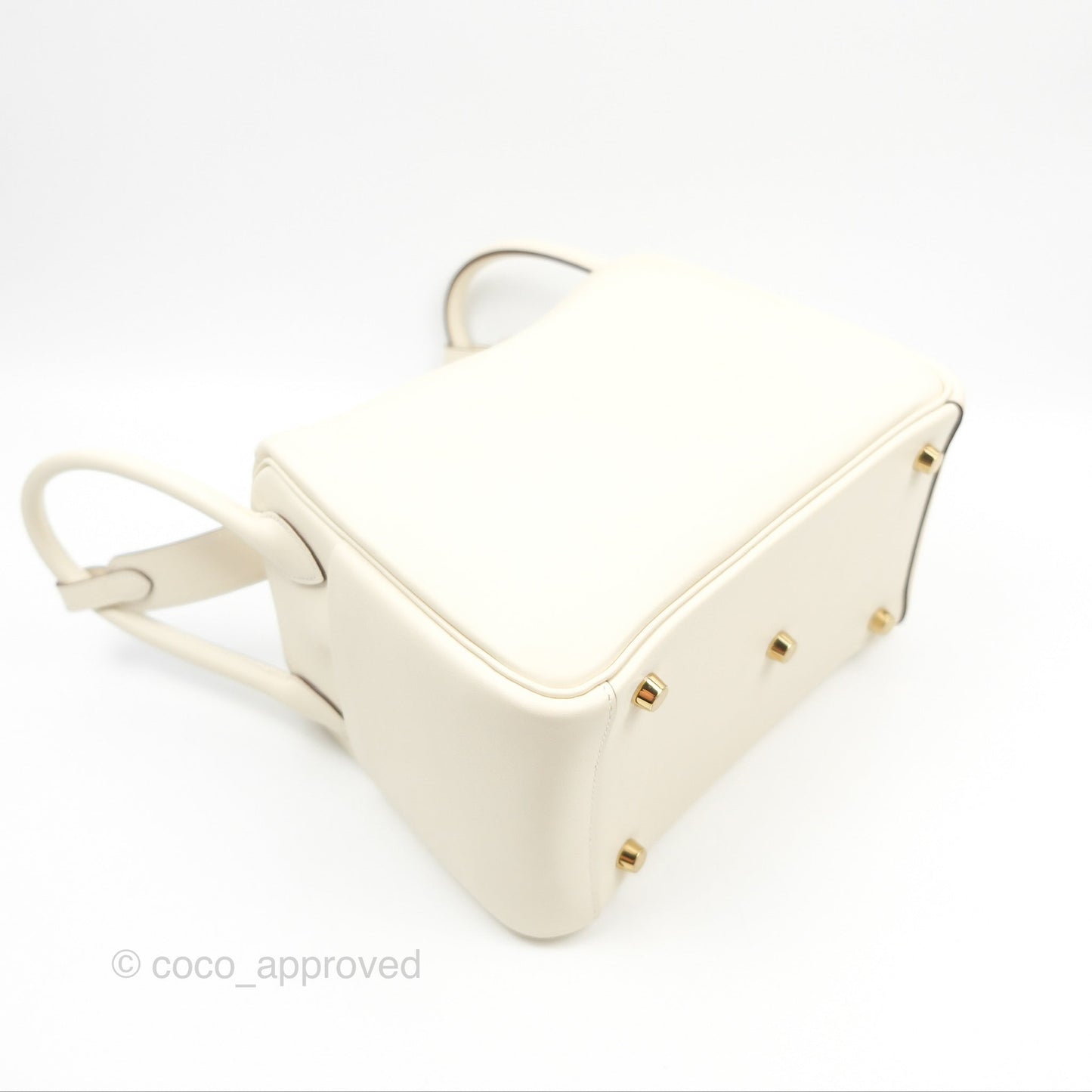 Hermès Lindy 26 Nata/Lime Swift Gold Hardware
