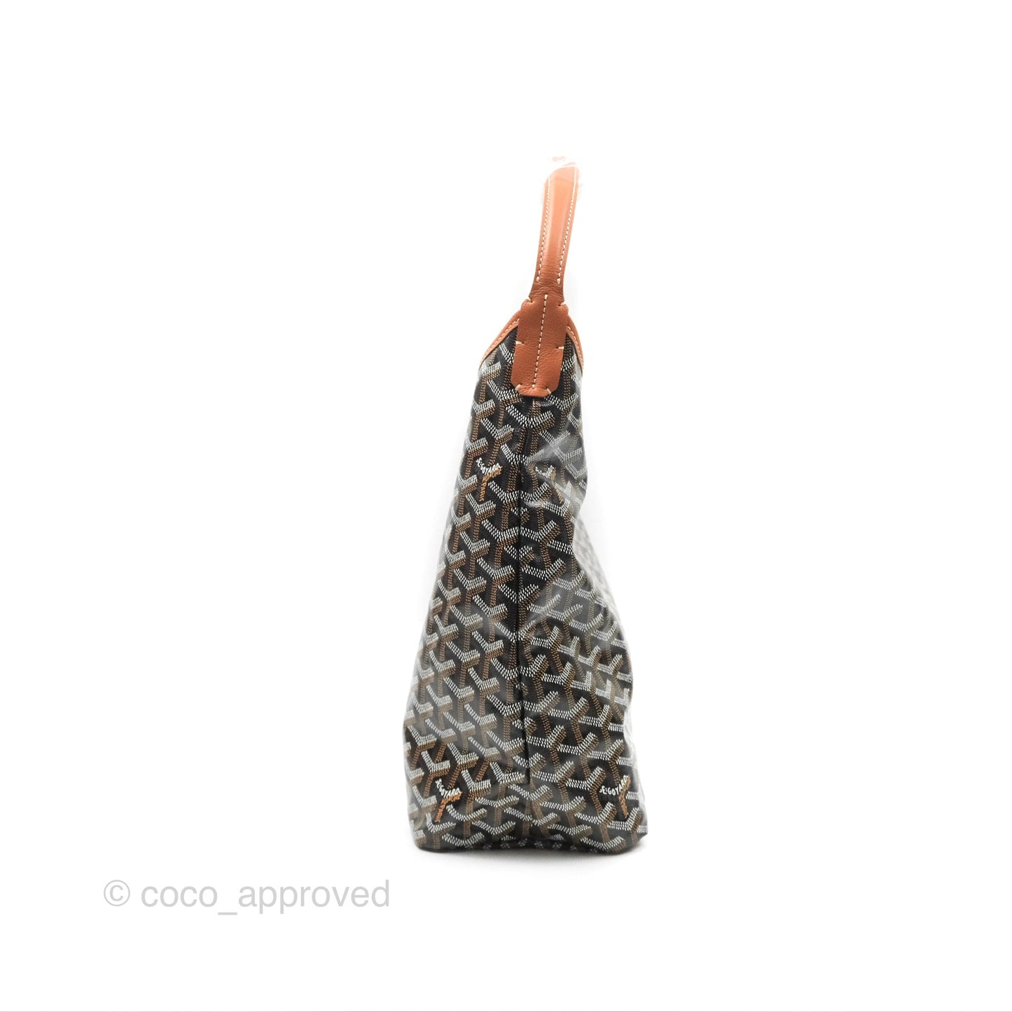 Goyard Bohème Hobo Bag Black & Tan