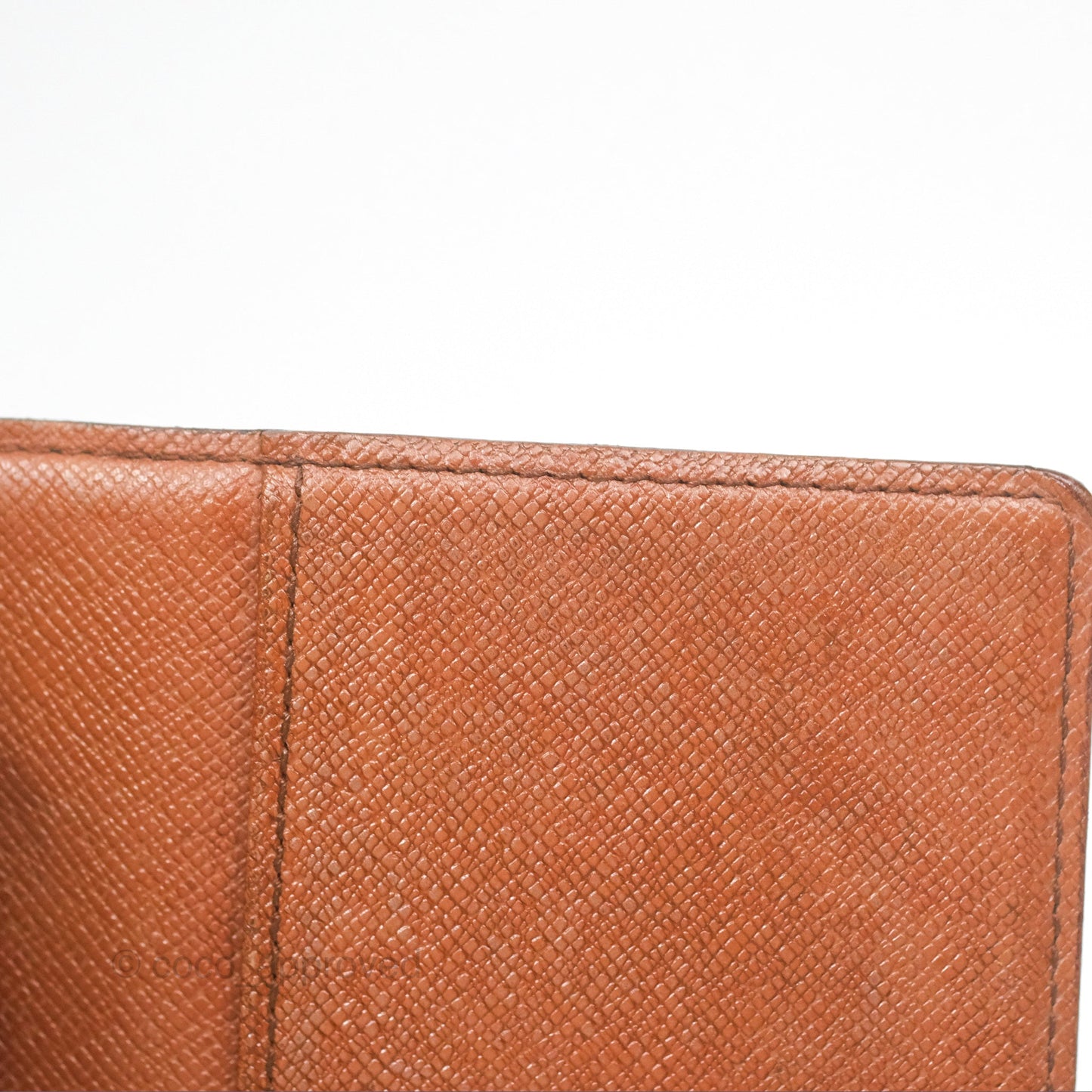 Louis Vuitton Vintage Small Ring Agenda Cover Monogram Canvas