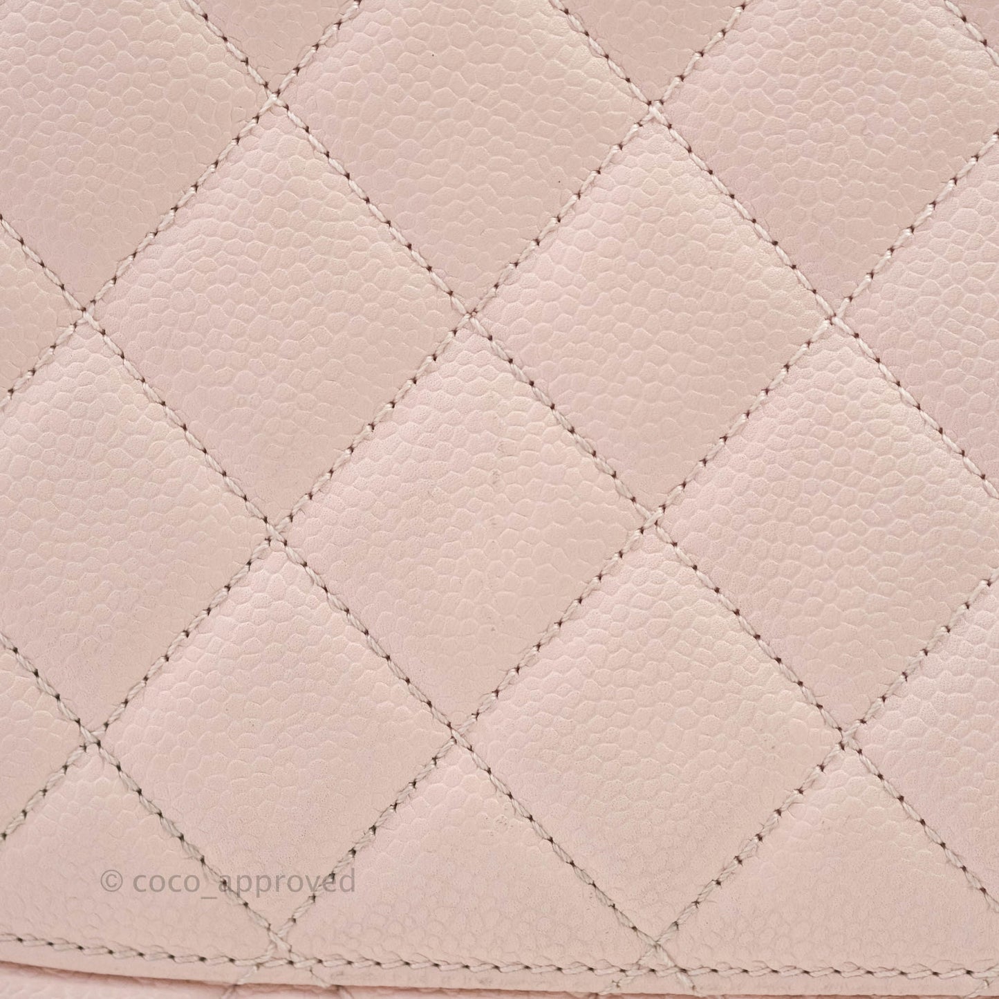 Chanel GST Pink Caviar Silver Hardware
