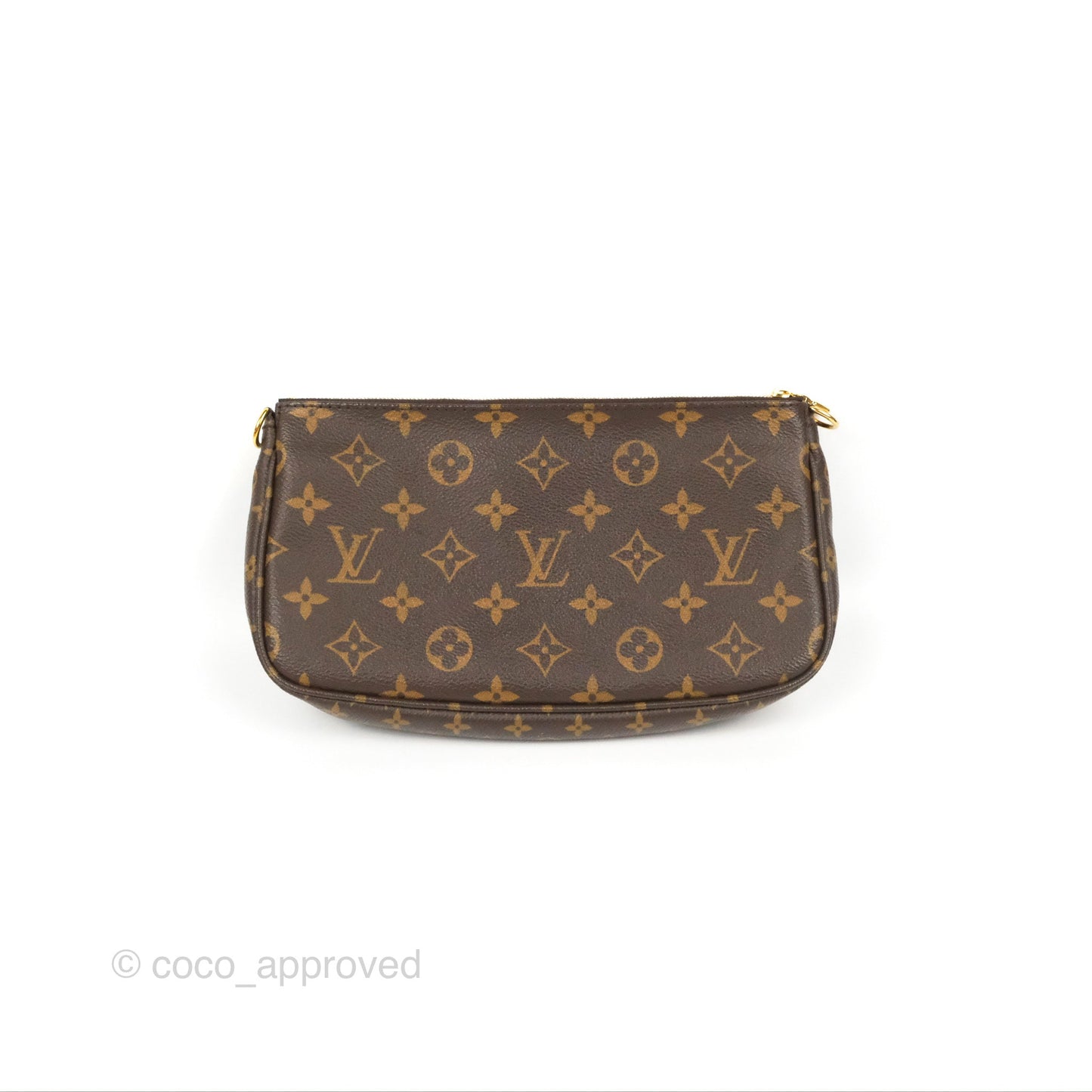 Louis Vuitton Multi Pochette Accessories Pink Monogram Canvas