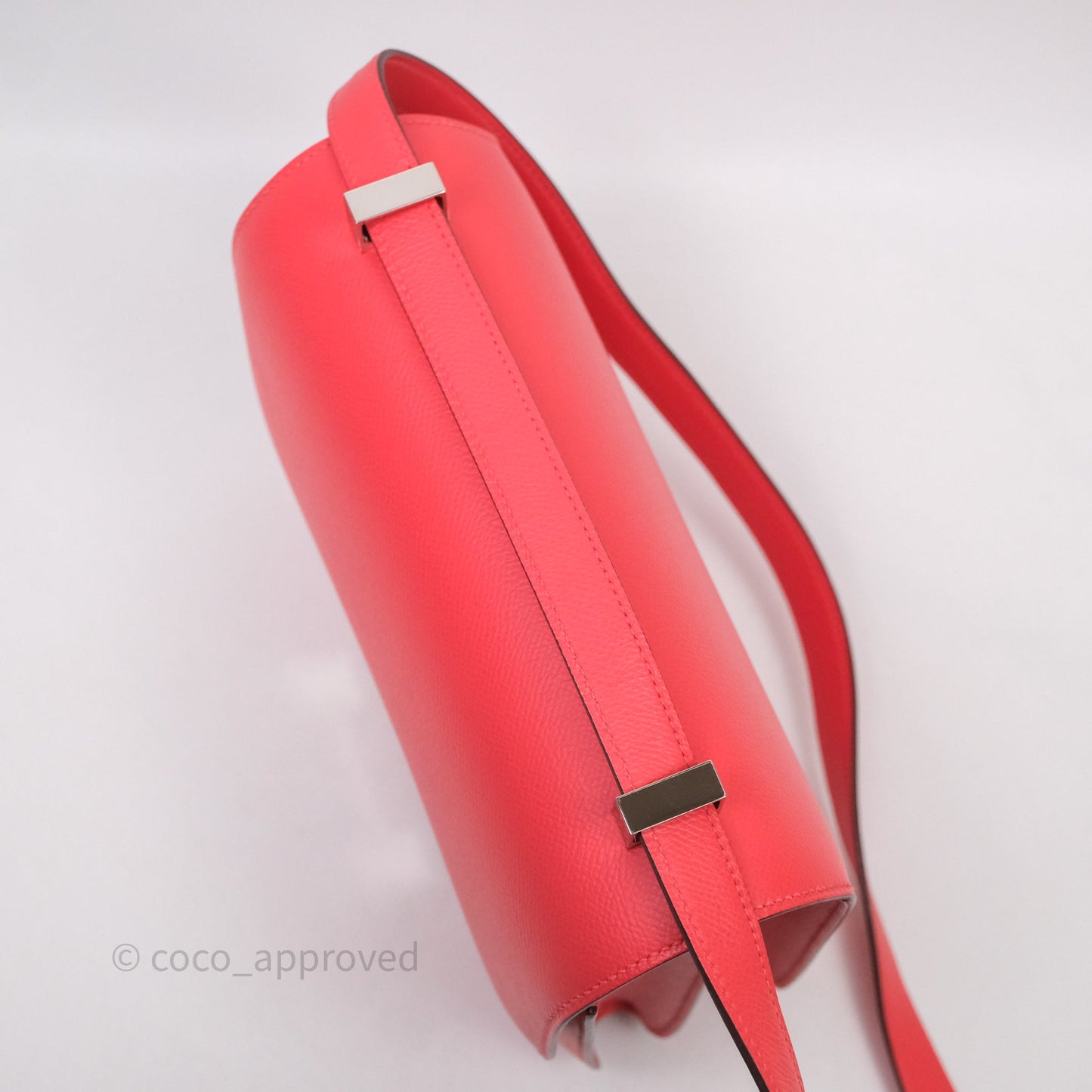 Hermès Constance 24 Rose Jaipur T5 Epsom Palladium Hardware