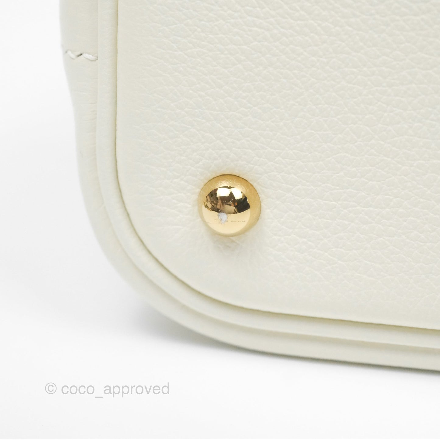 Hermès Bolide 1923 25 Mushroom 0T/Biscuit 48 Evercolor Gold Hardware
