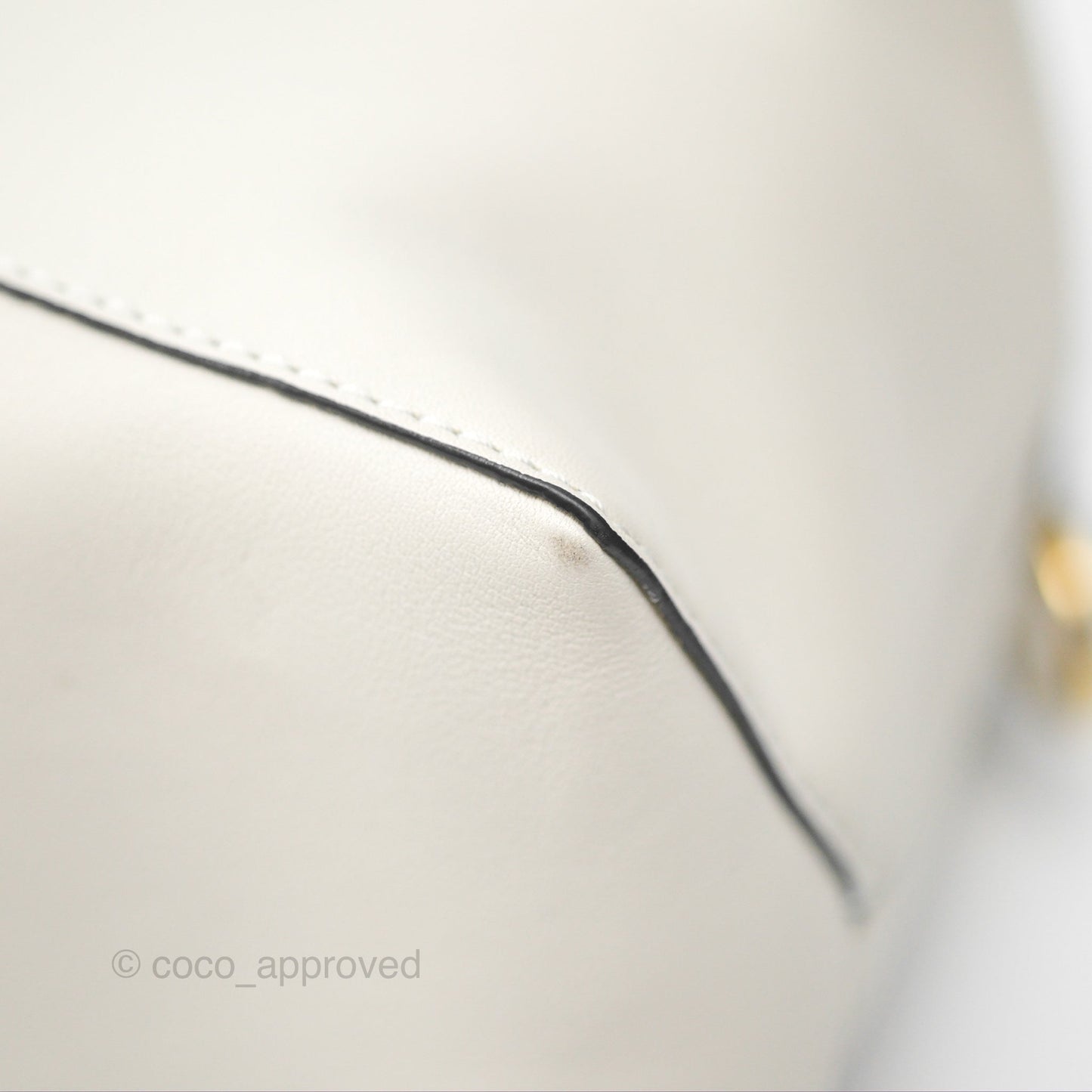 Loewe Puzzle Hobo Shoulder Bag Soft White Calfskin