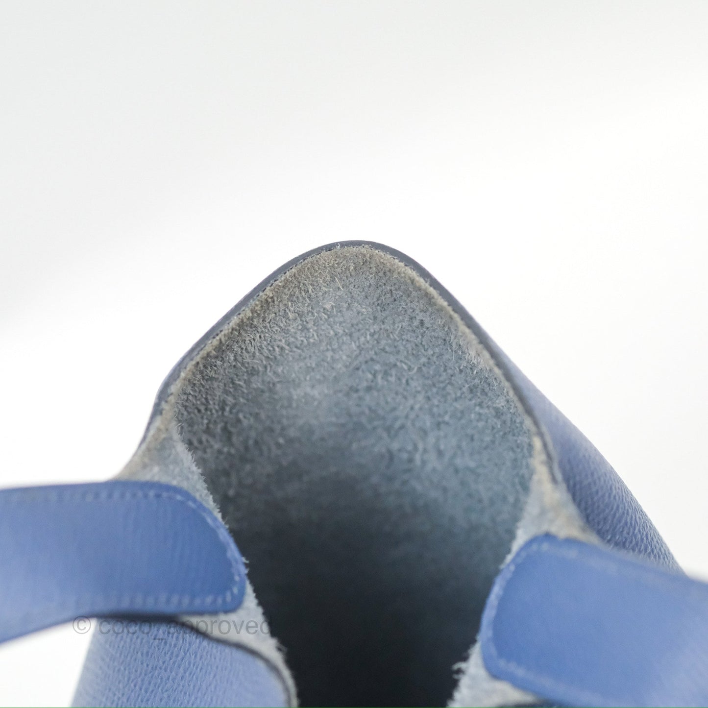 Hermès Tressage De Cuir Picotin Lock 18 Bleu Encre/Brique/Black Epsom Palladium Hardware