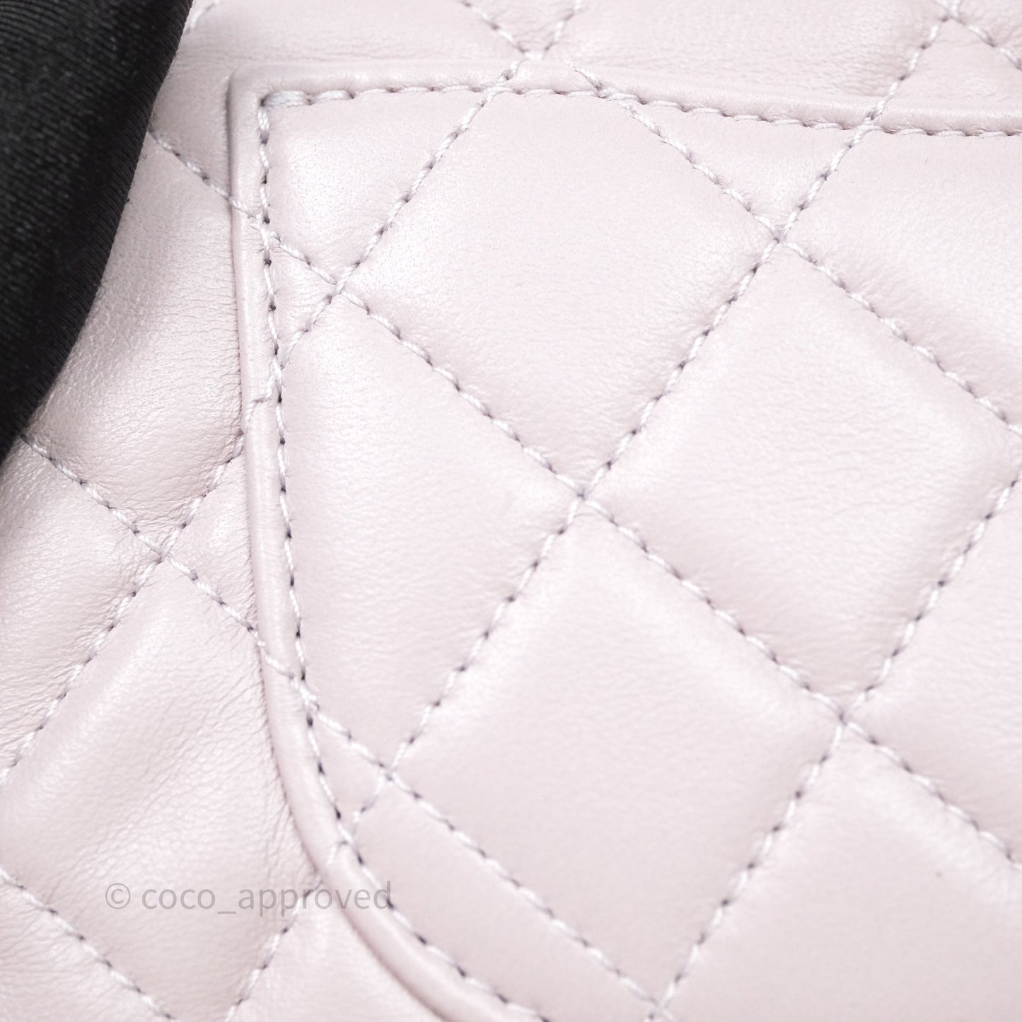 Chanel Mini Rectangular Pearl Crush Lilac Lambskin Aged Gold Hardware