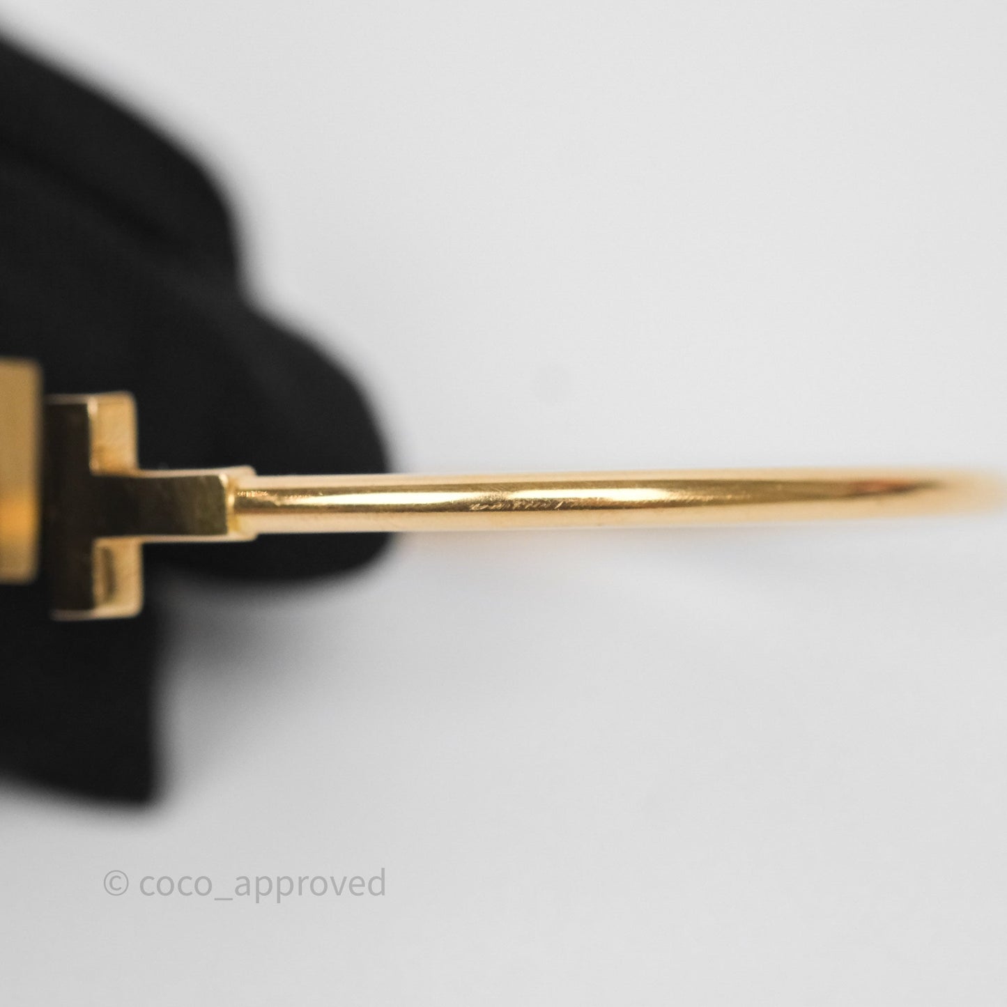 Tiffany & Co Tiffany T Wire Bracelet In Yellow Gold