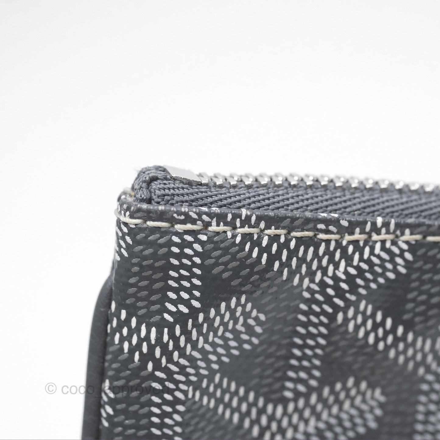 Goyard Sénat Mini Pouch Grey
