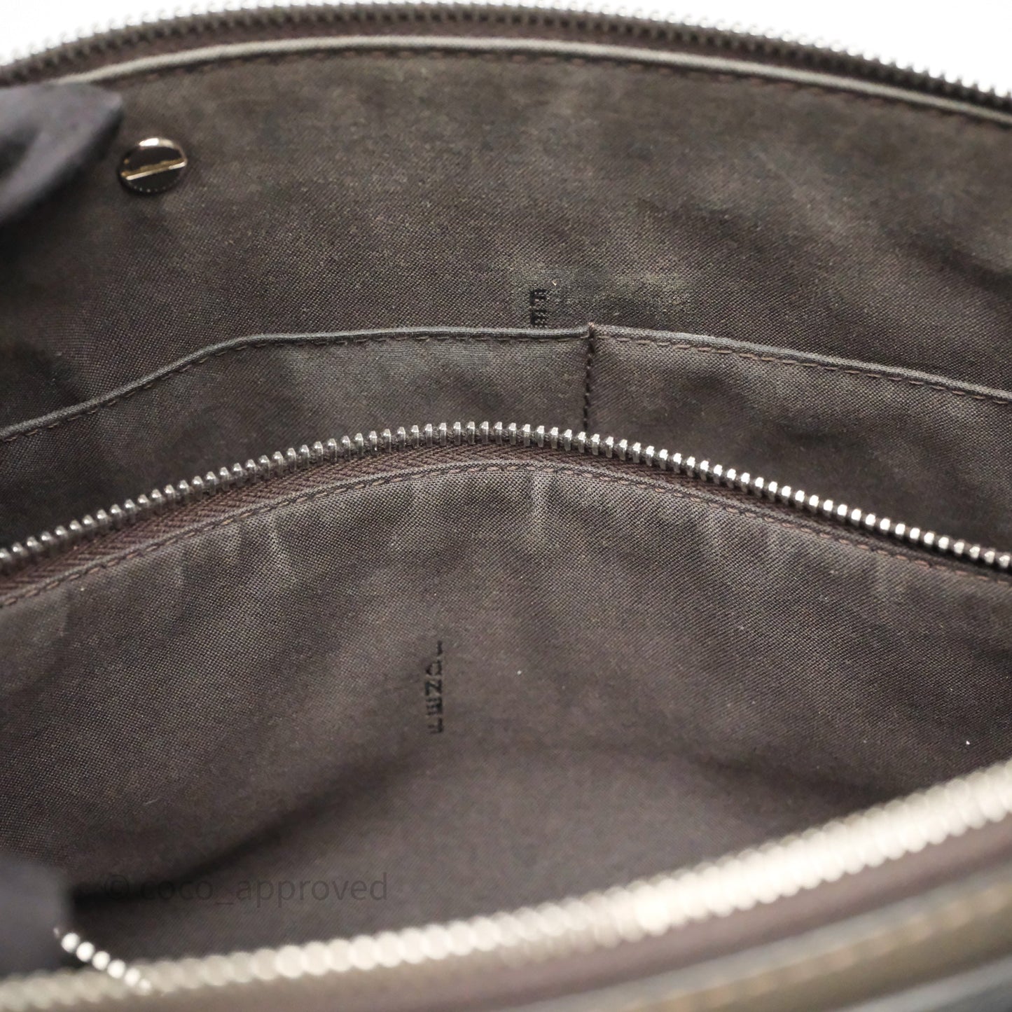 Fendi By The Way Medium Leather Satchel Dark Grey Bag