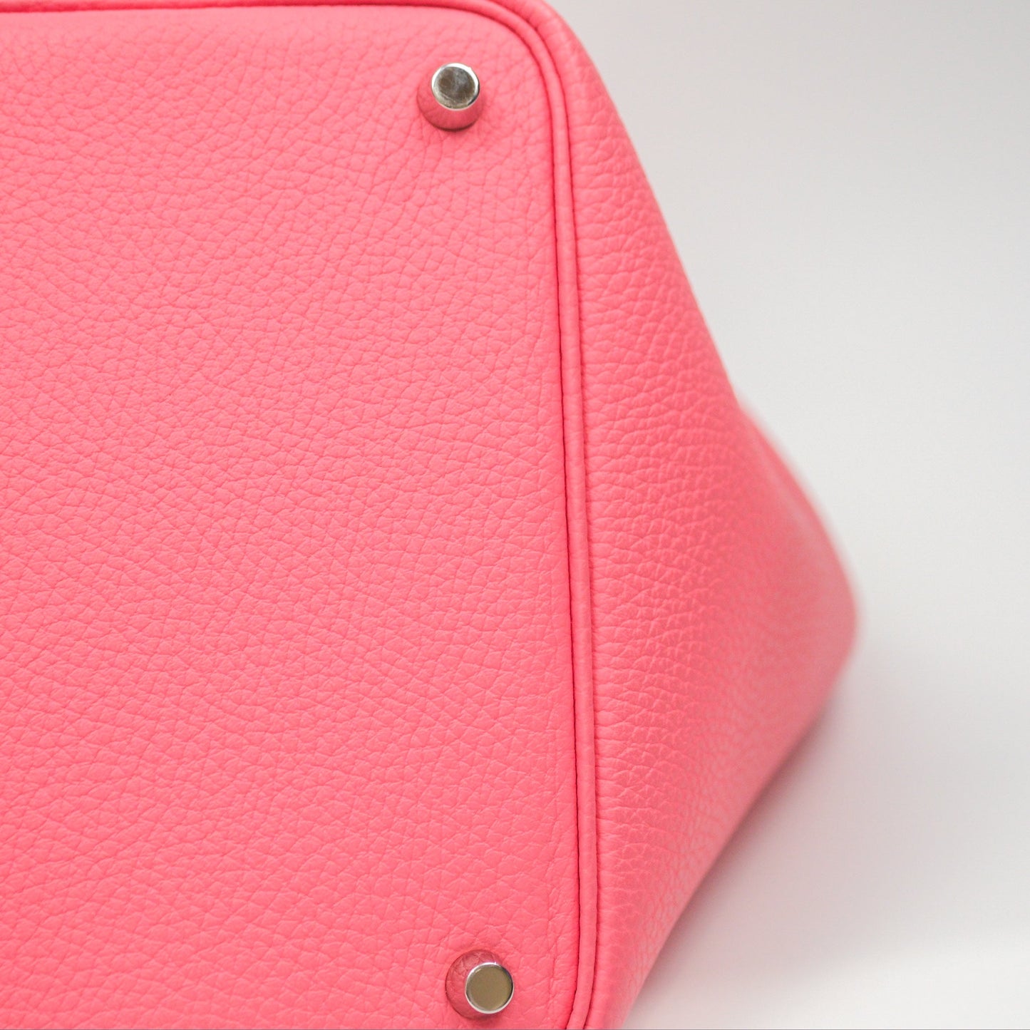 Hermès Picotin Lock 18 Eclat Rose Azalee Clemence/ Terre Battue Swift Palladium Hardware