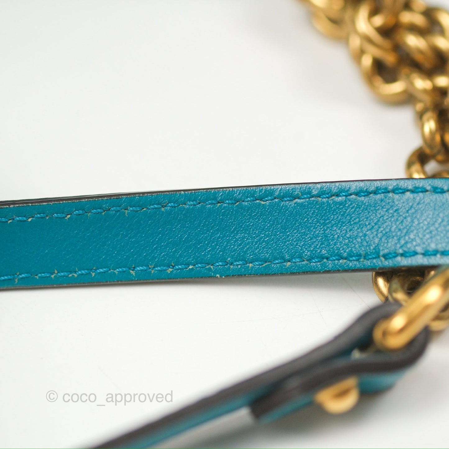 Gucci Mini Marmont Velvet Green Gold Hardware
