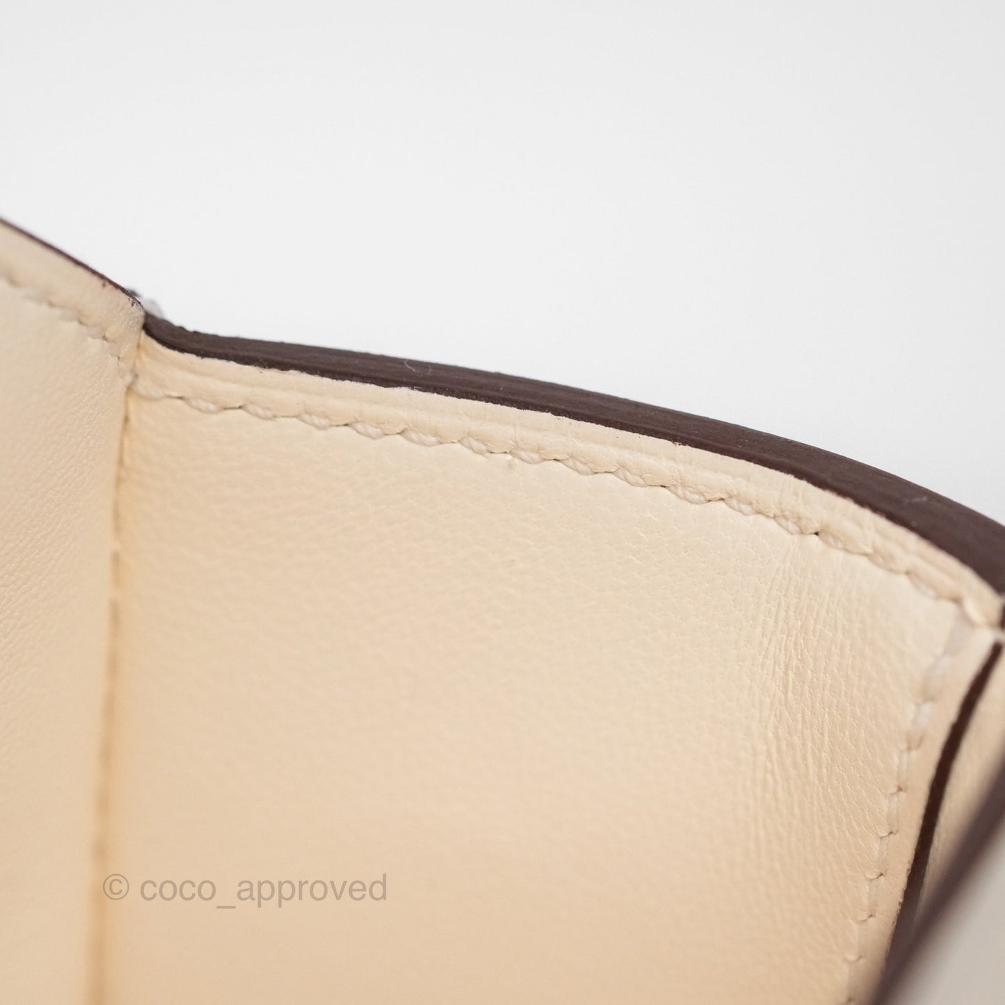Hermès Della Cavalleria Mini Bag Nata I2 Epsom Palladium Hardware