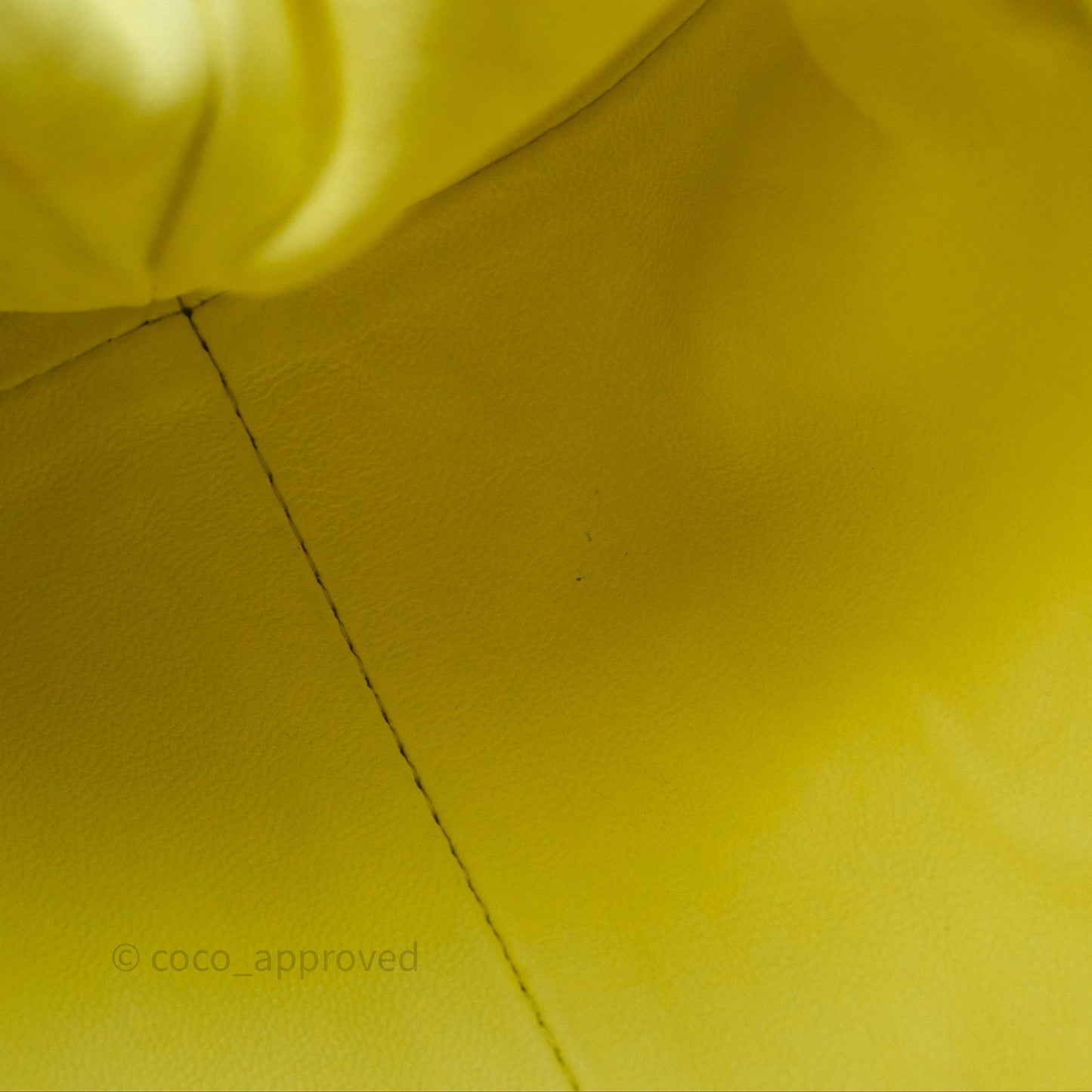 Bottega Veneta Nappa Intrecciato The Mini Pouch Yellow