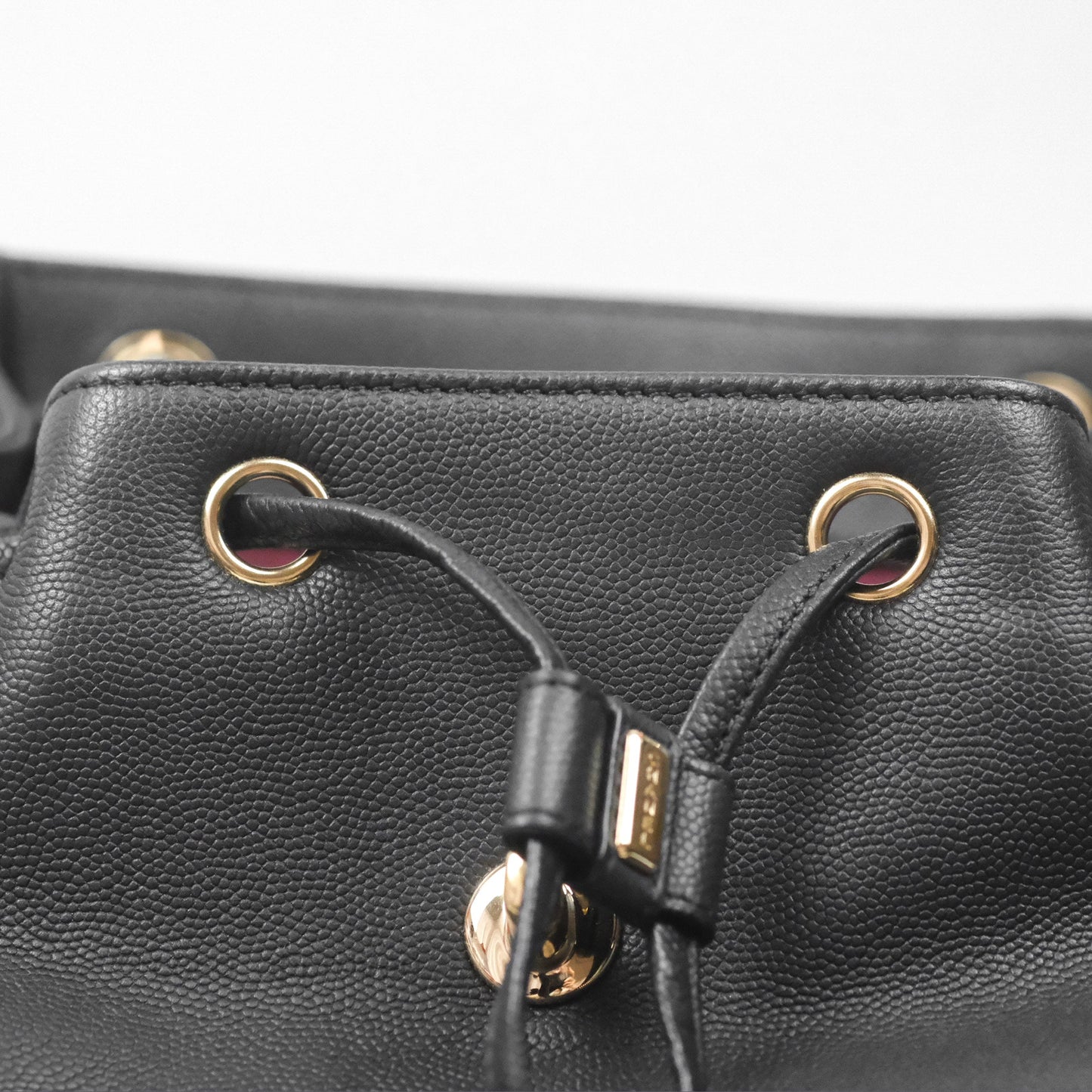 Chanel Quilted Business Affinity Backpack Black Caviar Gold Hardware