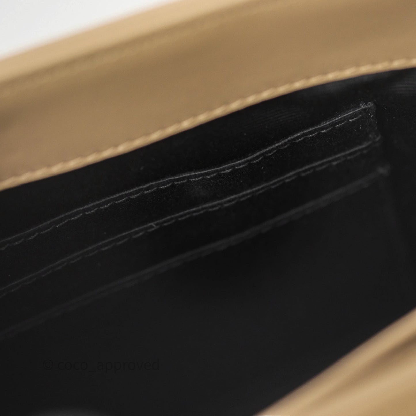 Saint Laurent Loulou Toy Shoulder Bag Beige