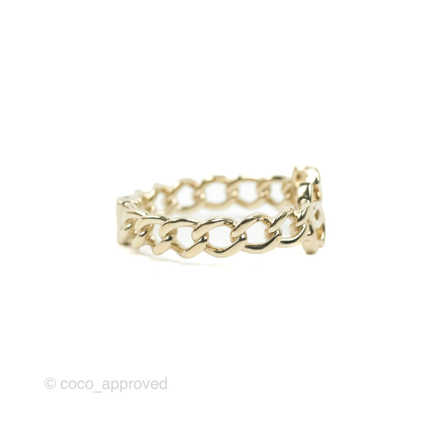 Chanel CC Chain Bracelet Gold Tone 22C
