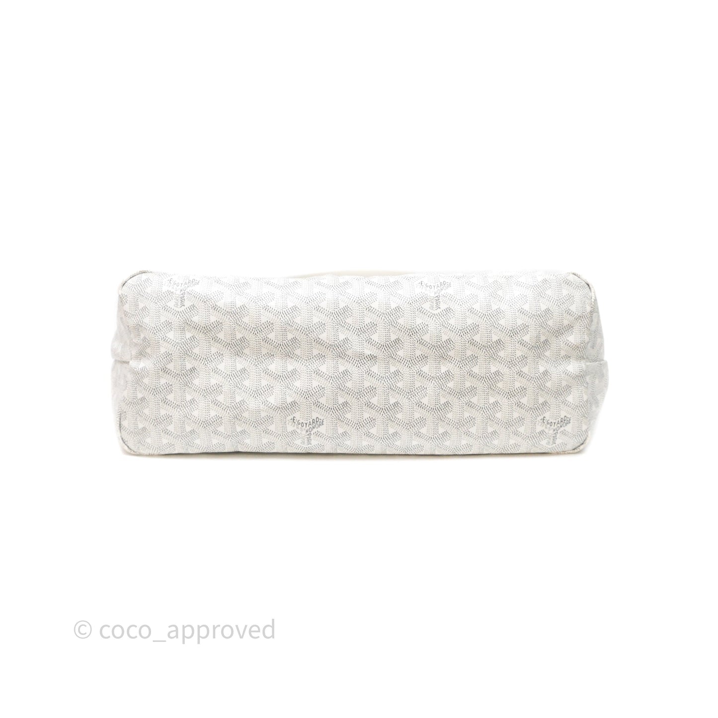 Goyard Bohème Hobo Bag PM White Goyardine Canvas