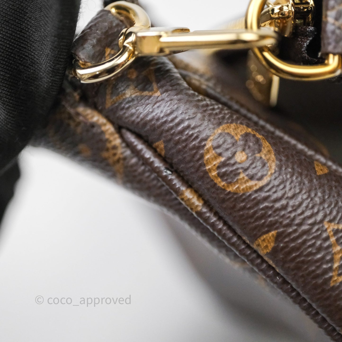 Louis Vuitton Multi Pochette Accessories Khaki Monogram Canvas