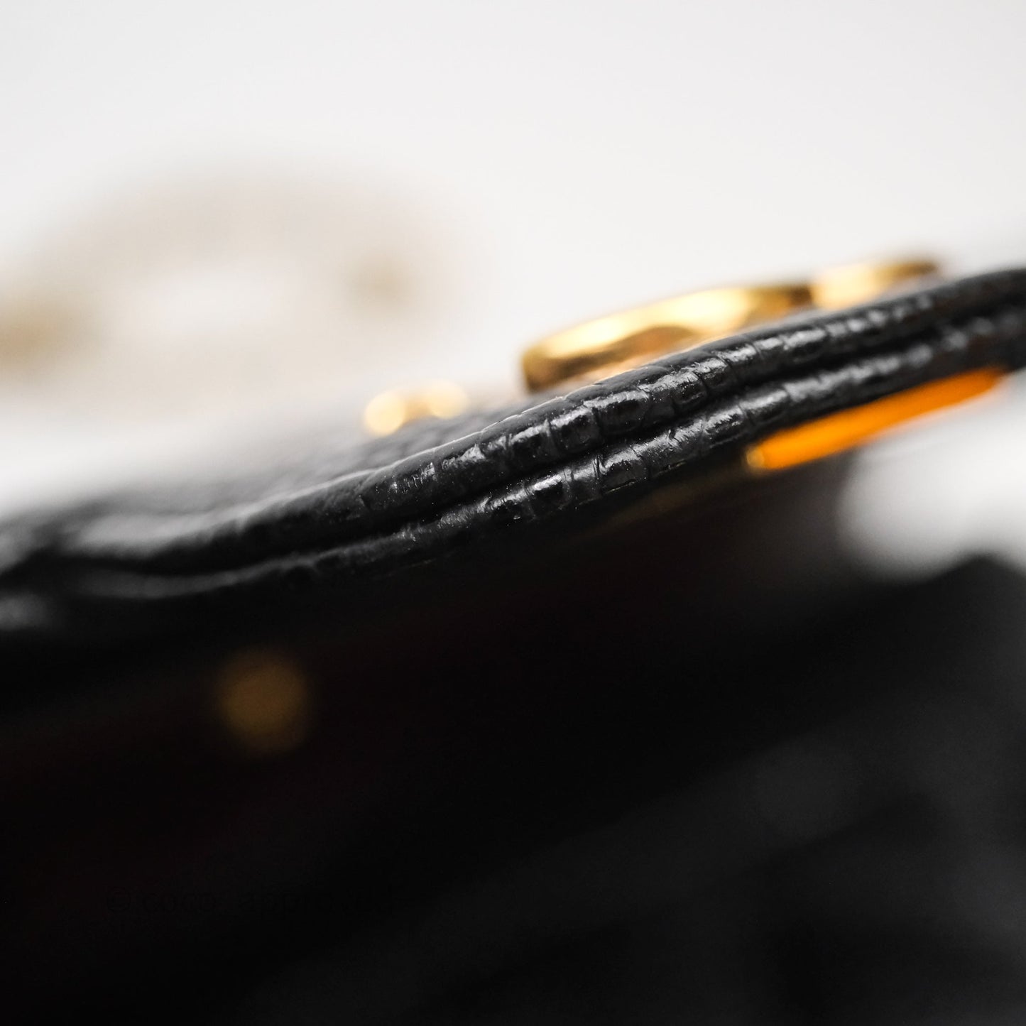 Chanel Classic Medium Flap Quilted Black Caviar Gold Hardware