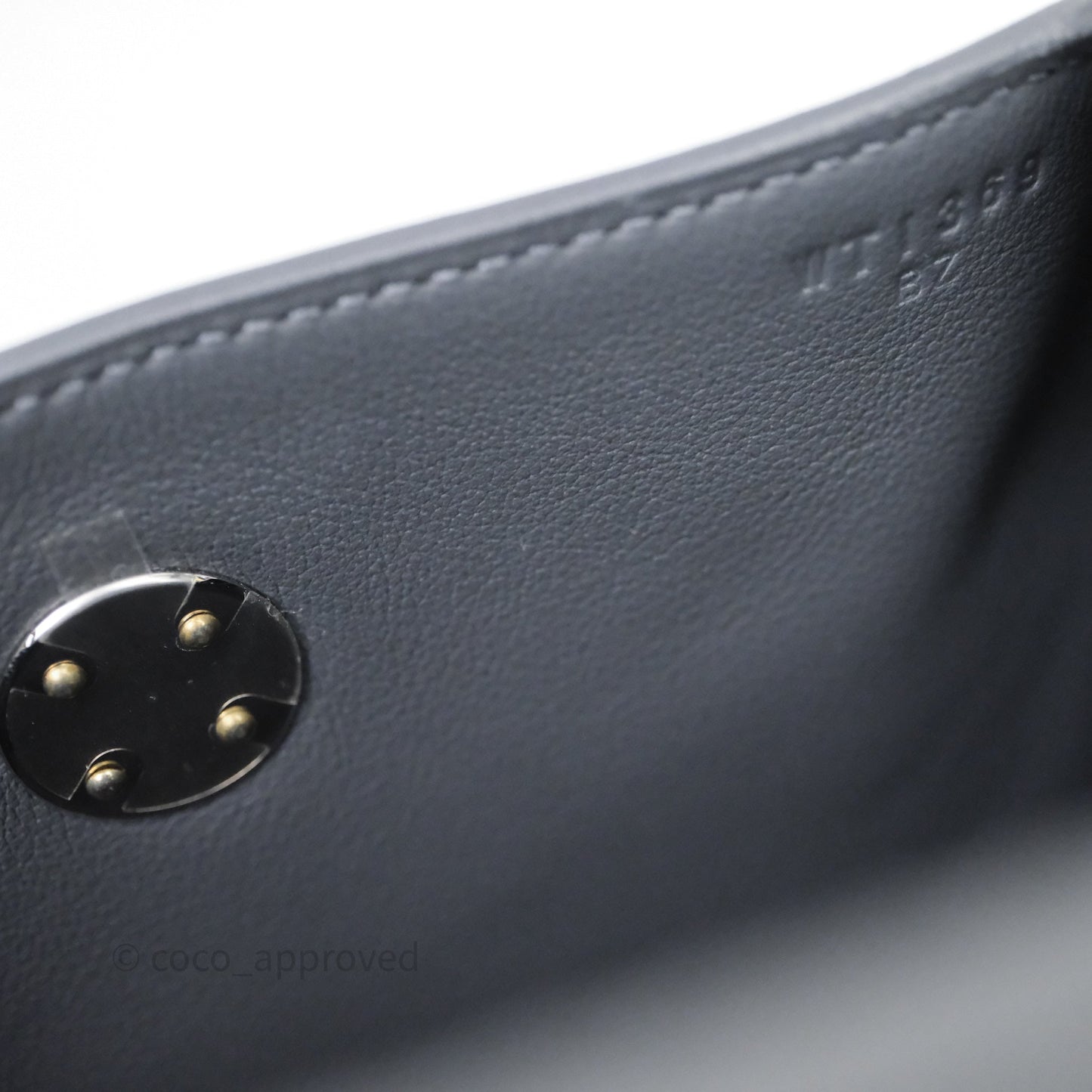 Hermès Mini Lindy II 85 Ardoise Clemence Palladium Hardware