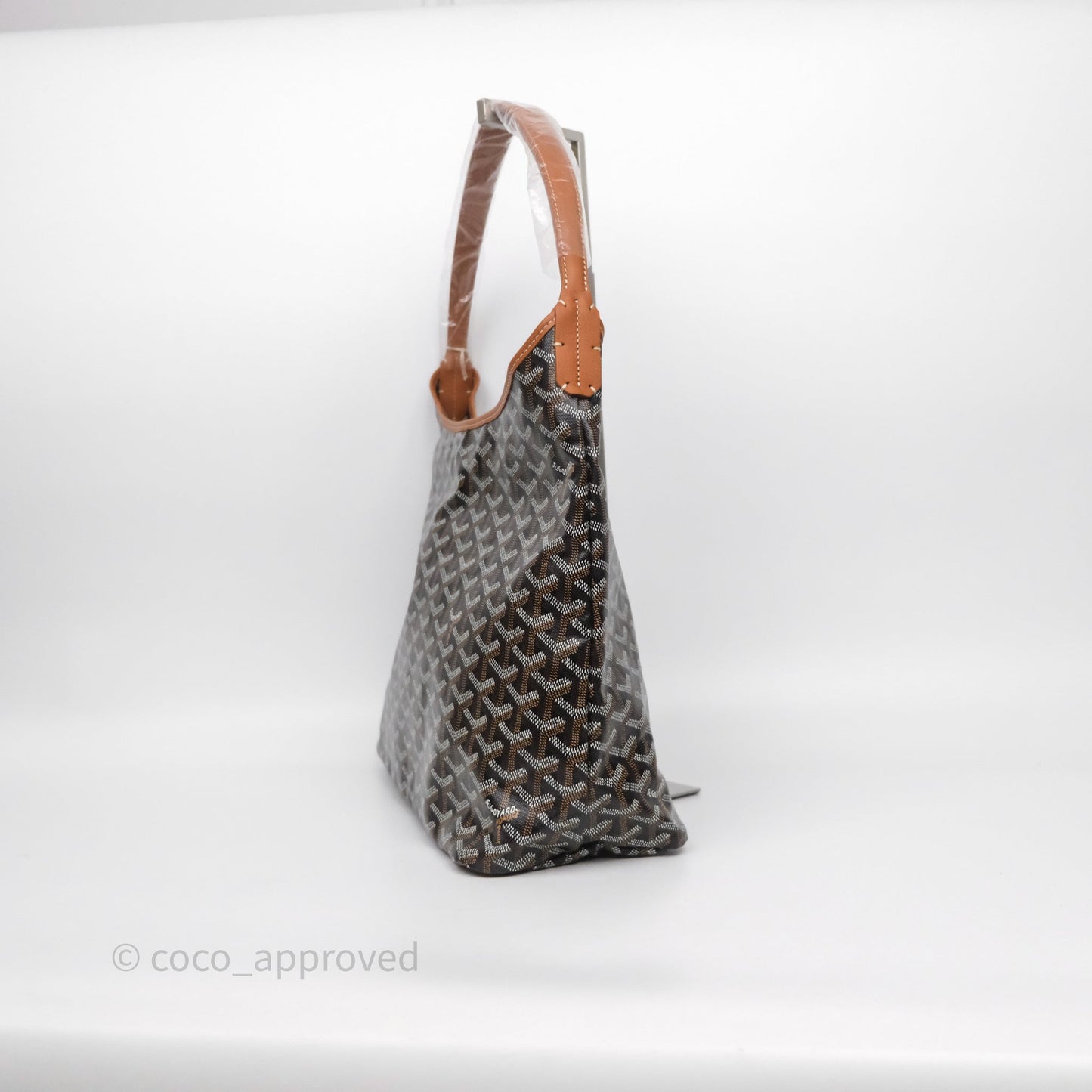 Goyard Bohème Hobo Bag Black & Tan