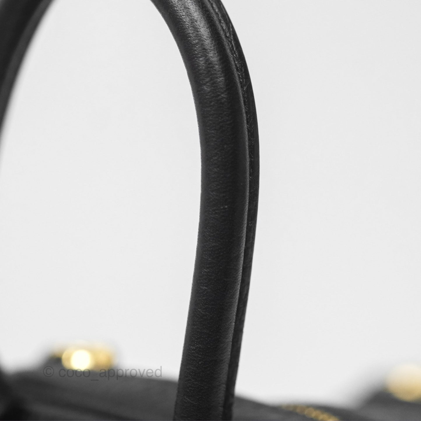 Hermès Mini Lindy 20 Noir 89 Clemence Gold Hardware
