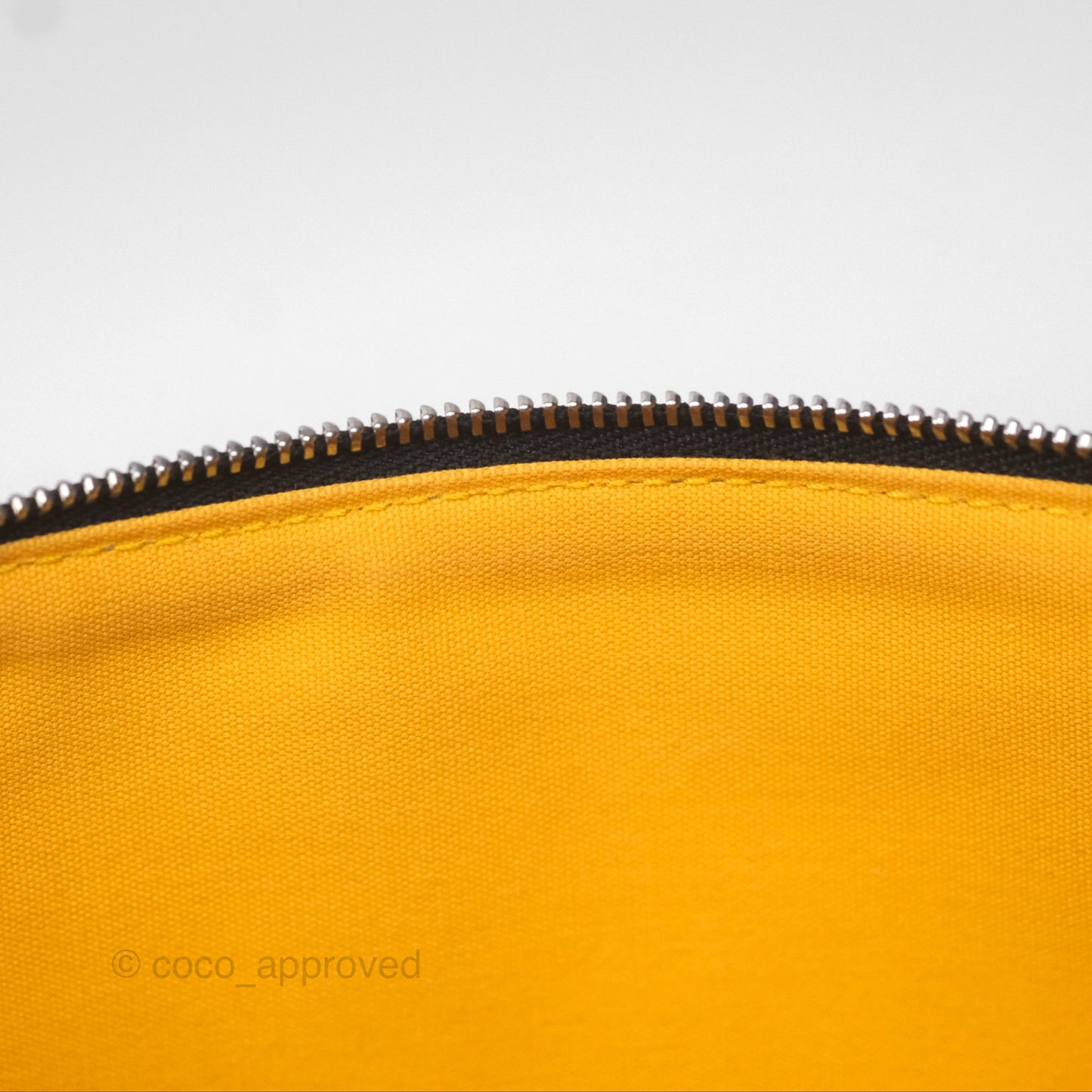 Goyard Sénat MM Pouch Black/ Tan