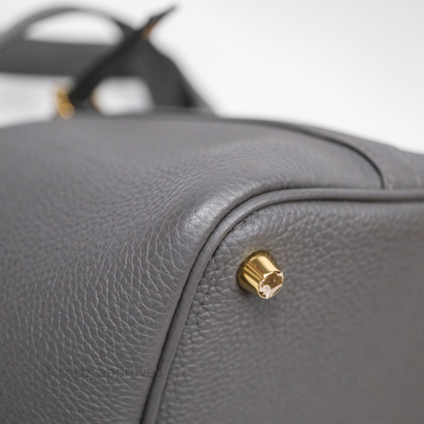 Hermès Picotin Lock 18 Graphite 88 Taurillon Maurice Gold Hardware