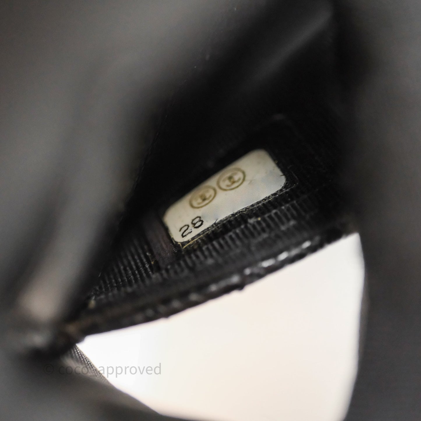Chanel Quilted WOC Black Caviar Gold Hardware