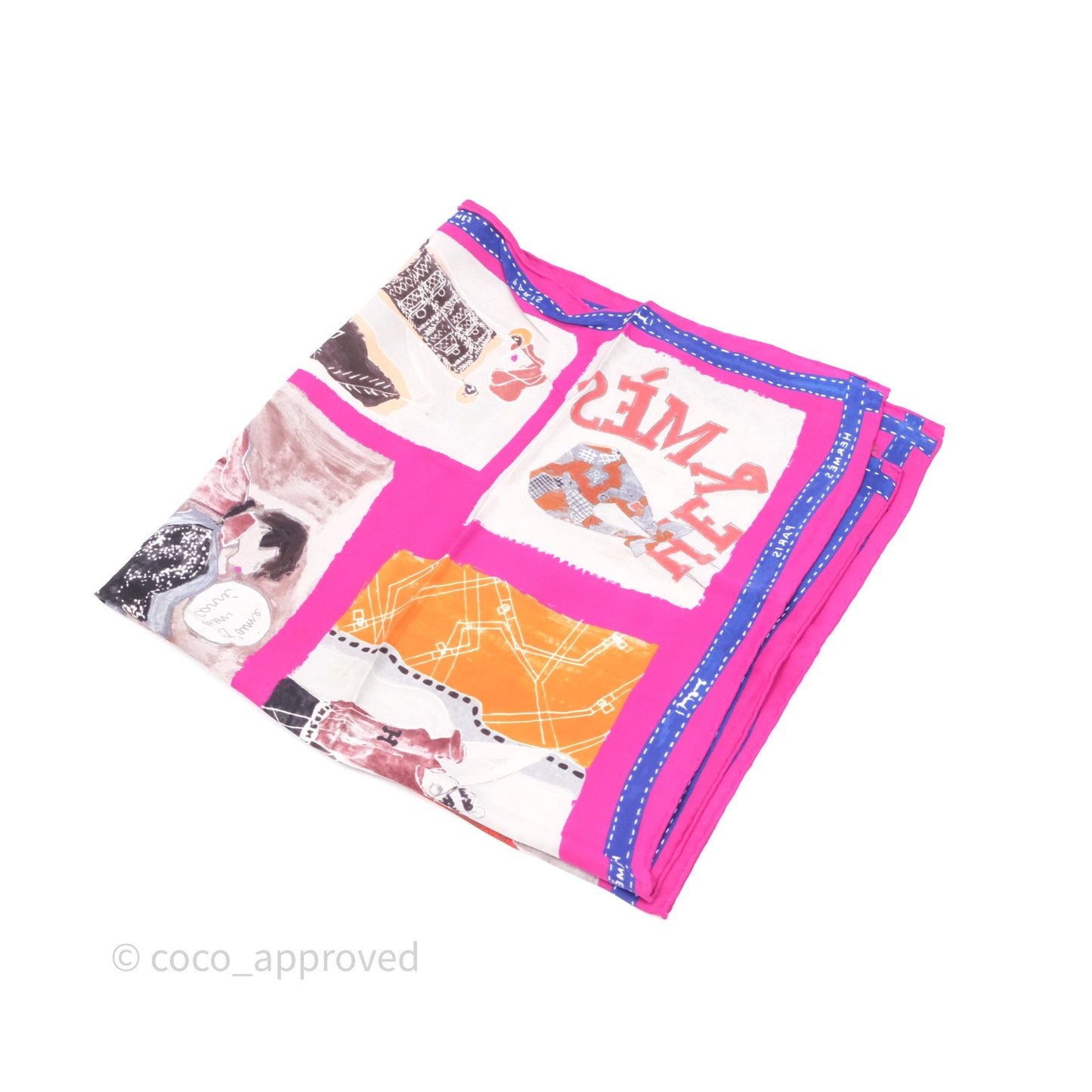 Hermès J´aime Mon Carré Silk Scarf 70