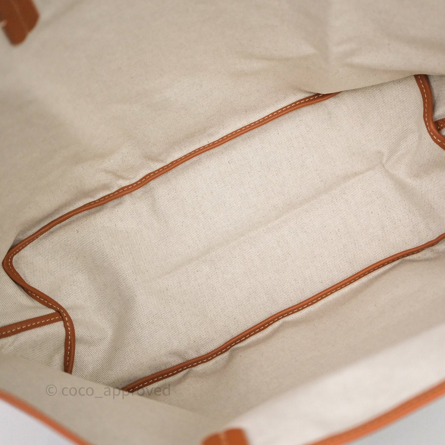 Goyard St Louis Tote PM Tan Black