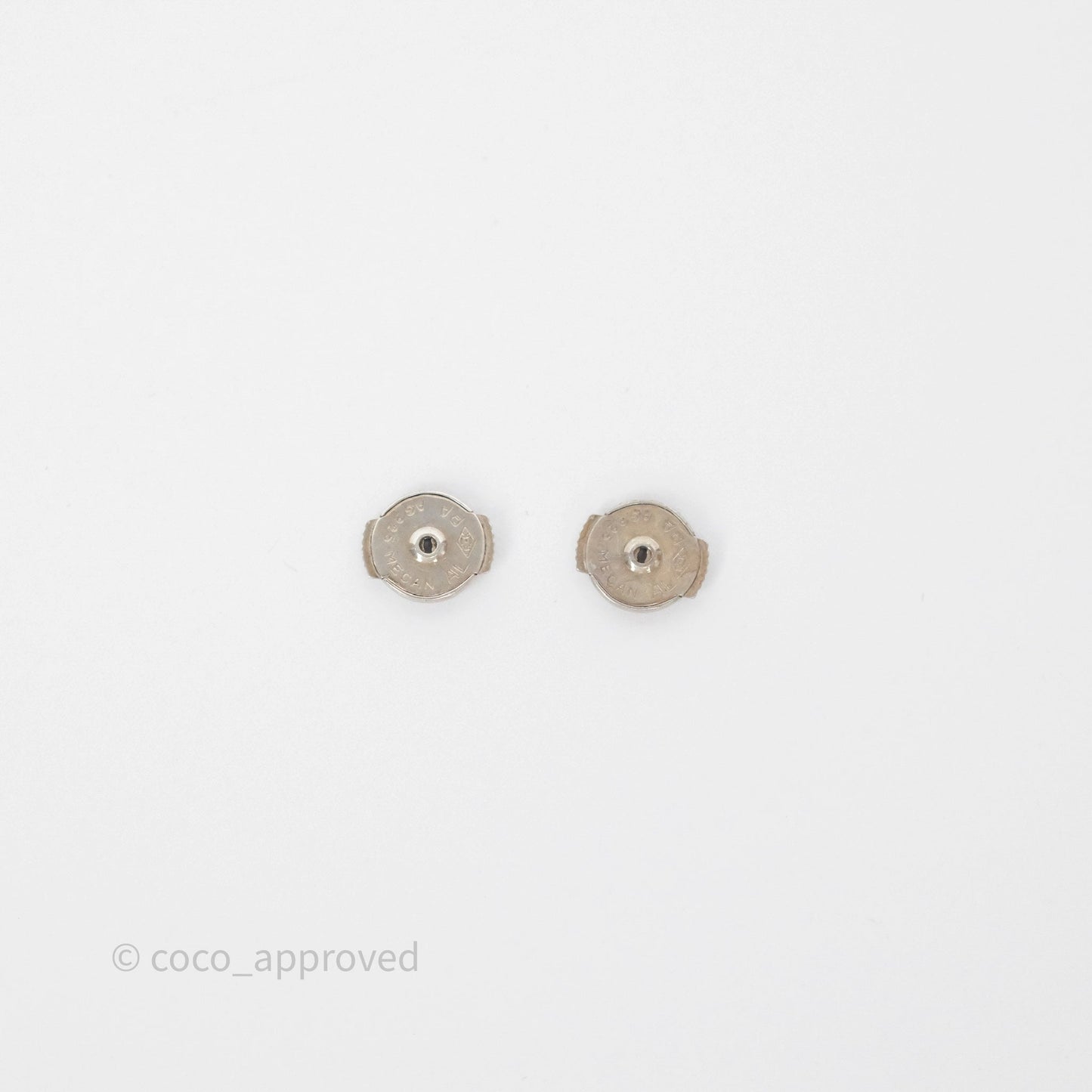 Hermès Confettis Earrings in Sterling Silver/ Rose Gold
