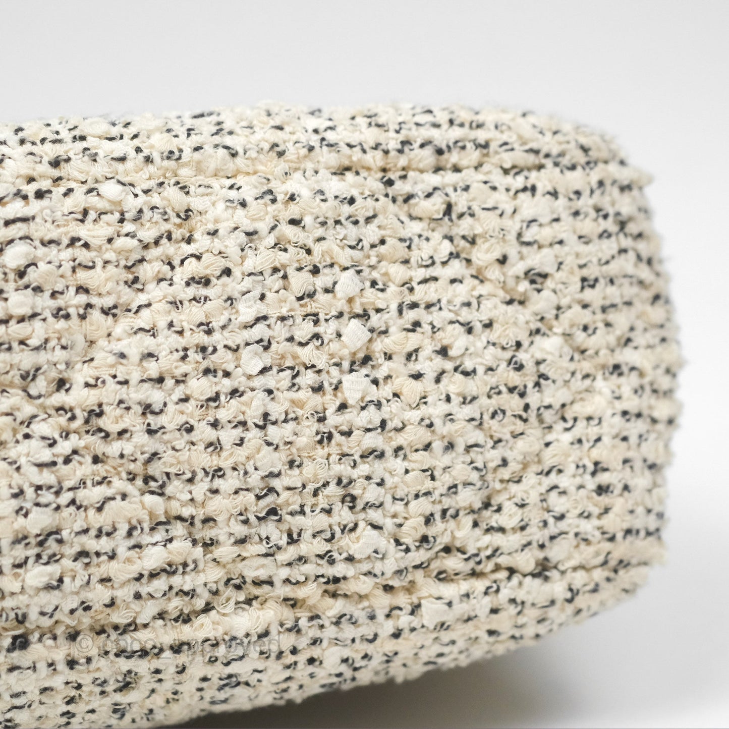 Chanel 19 Small Tweed Oreo Cream Mixed Hardware