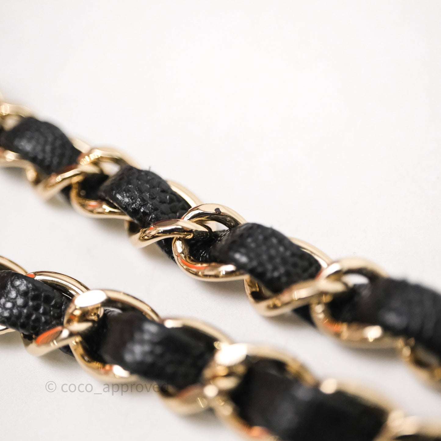 Chanel Quilted Mini Rectangular Black Caviar Gold Hardware