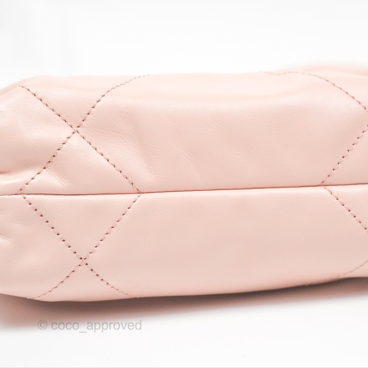 Chanel 22 Mini Bag Pink Shiny Crumpled Calfskin