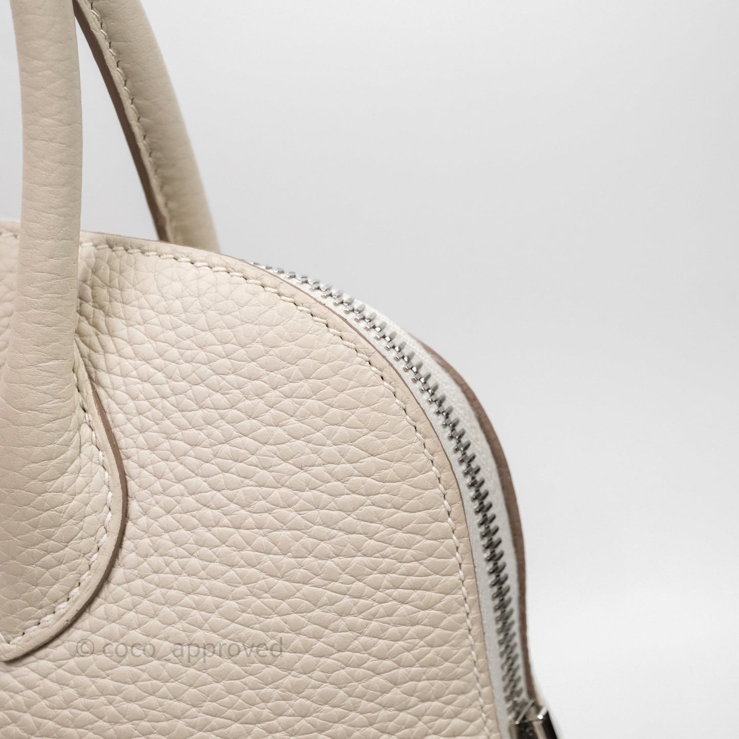 Hermes Bolide 31 Clemence Craie 10 Palladium Hardware
