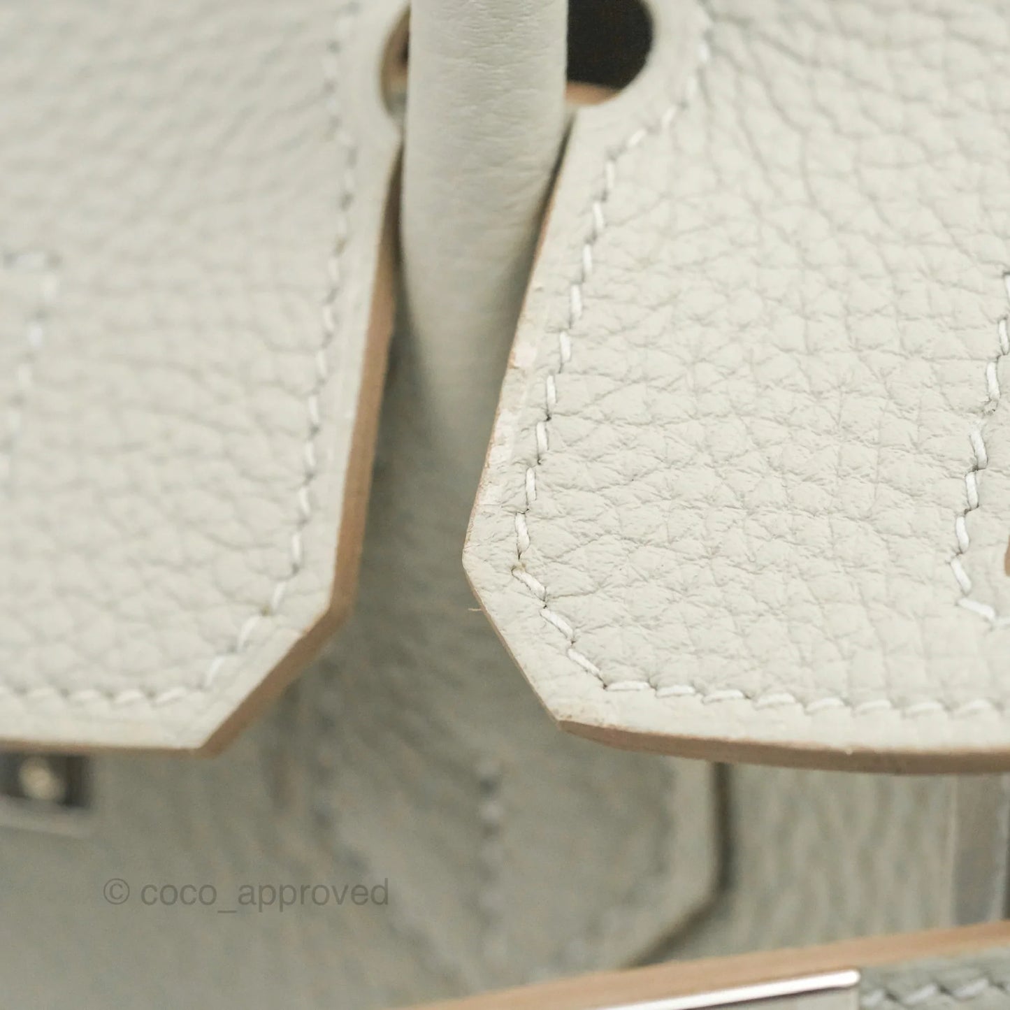 Hermes Birkin 25 Gris Perle Togo 80 Palladium Hardware